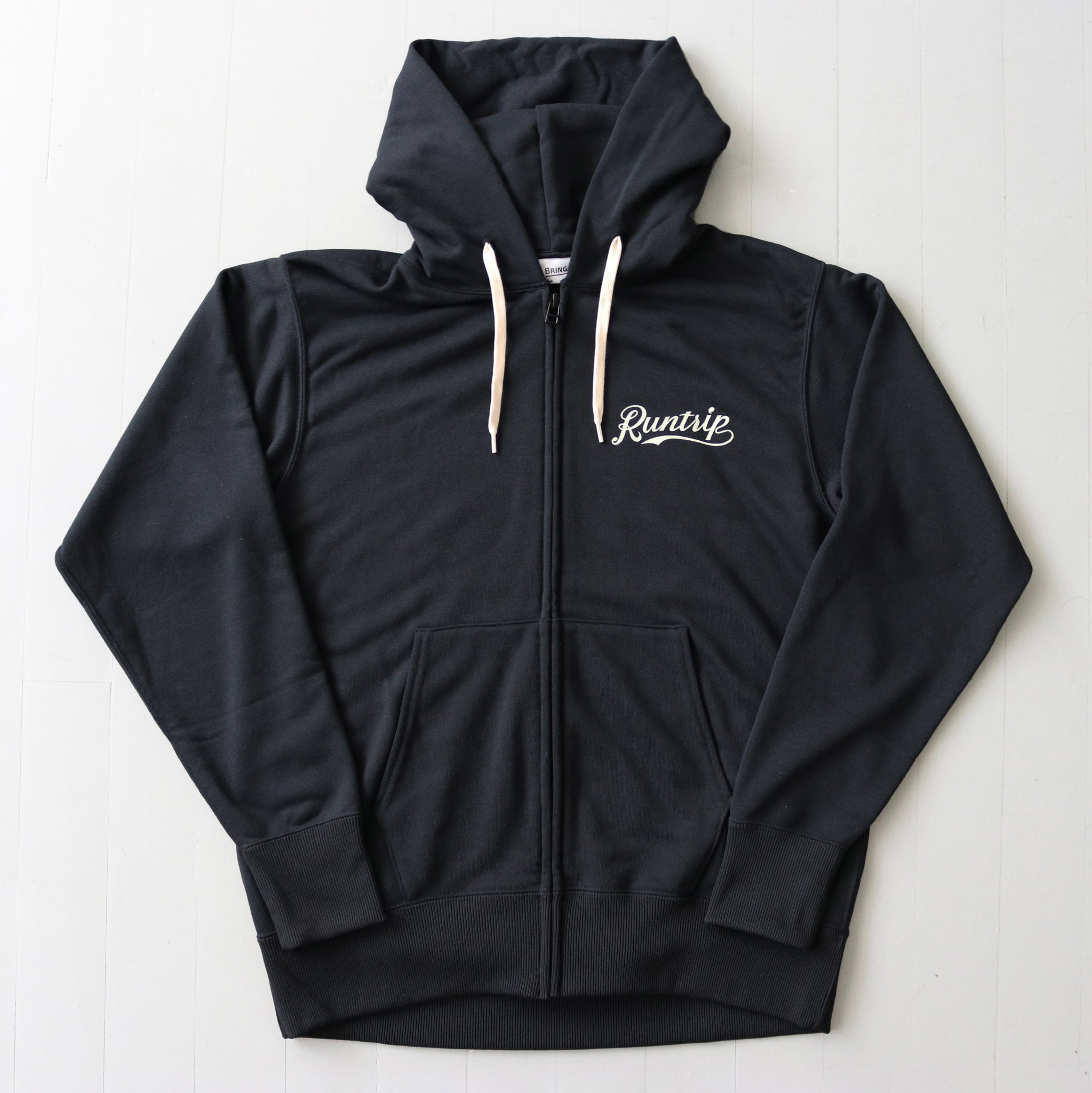 Run Into The Rhythms Zipup Hooded Jacket