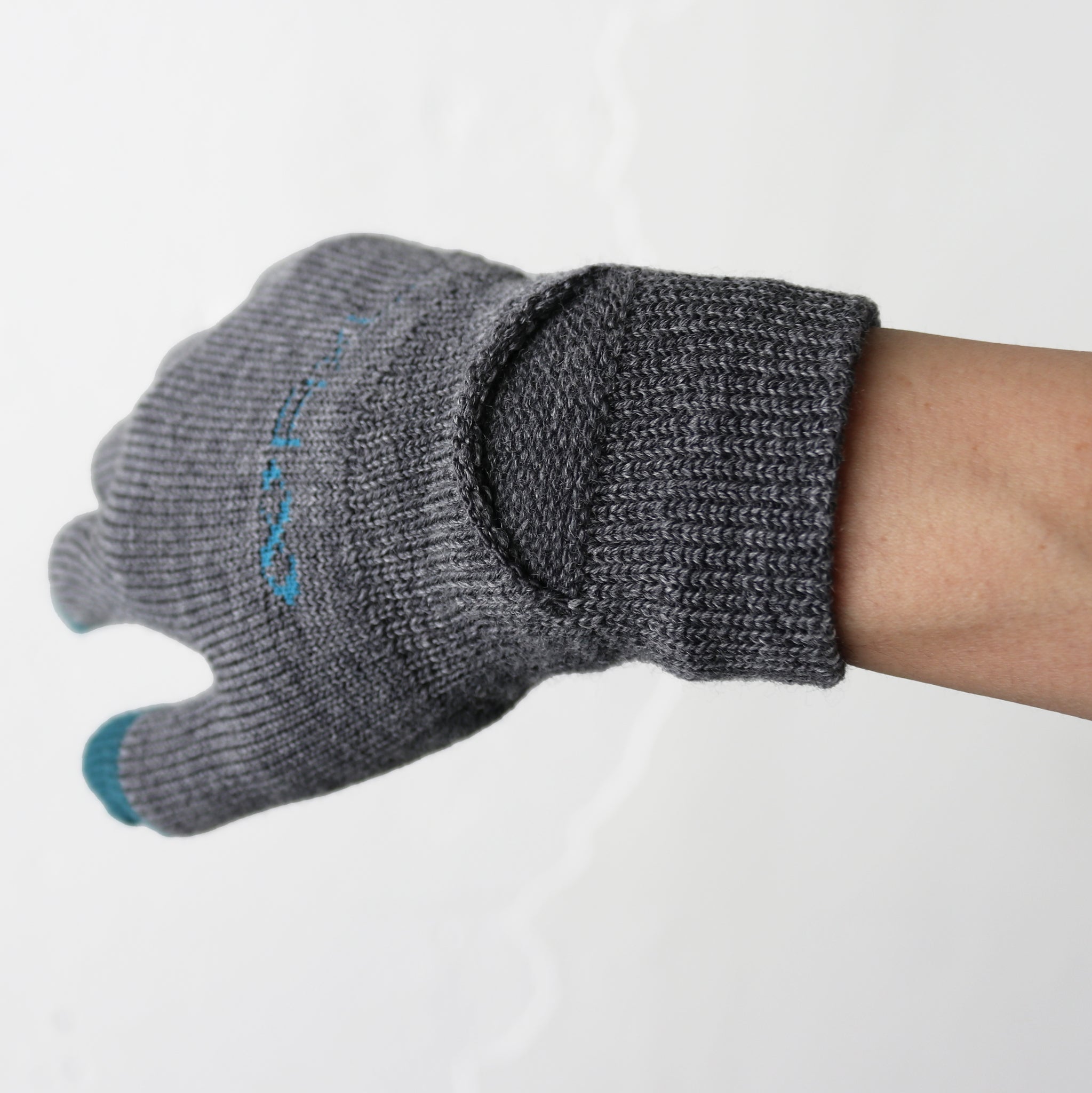 R×L｜メリノグローブ ミッド （チャコール/グリーン）