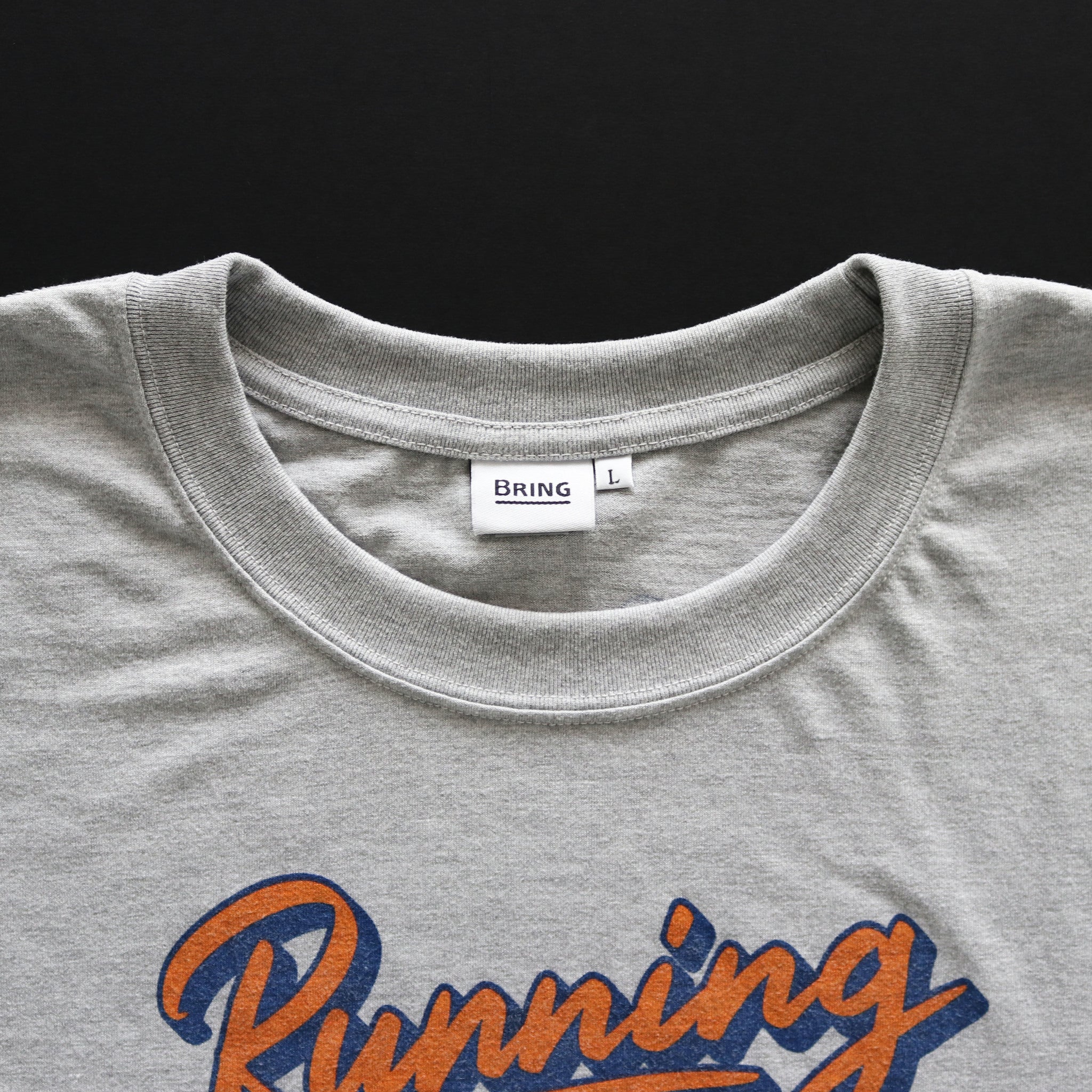 ランラジ Running Rabbit Tee (Gray)　予約特典ステッカー付き