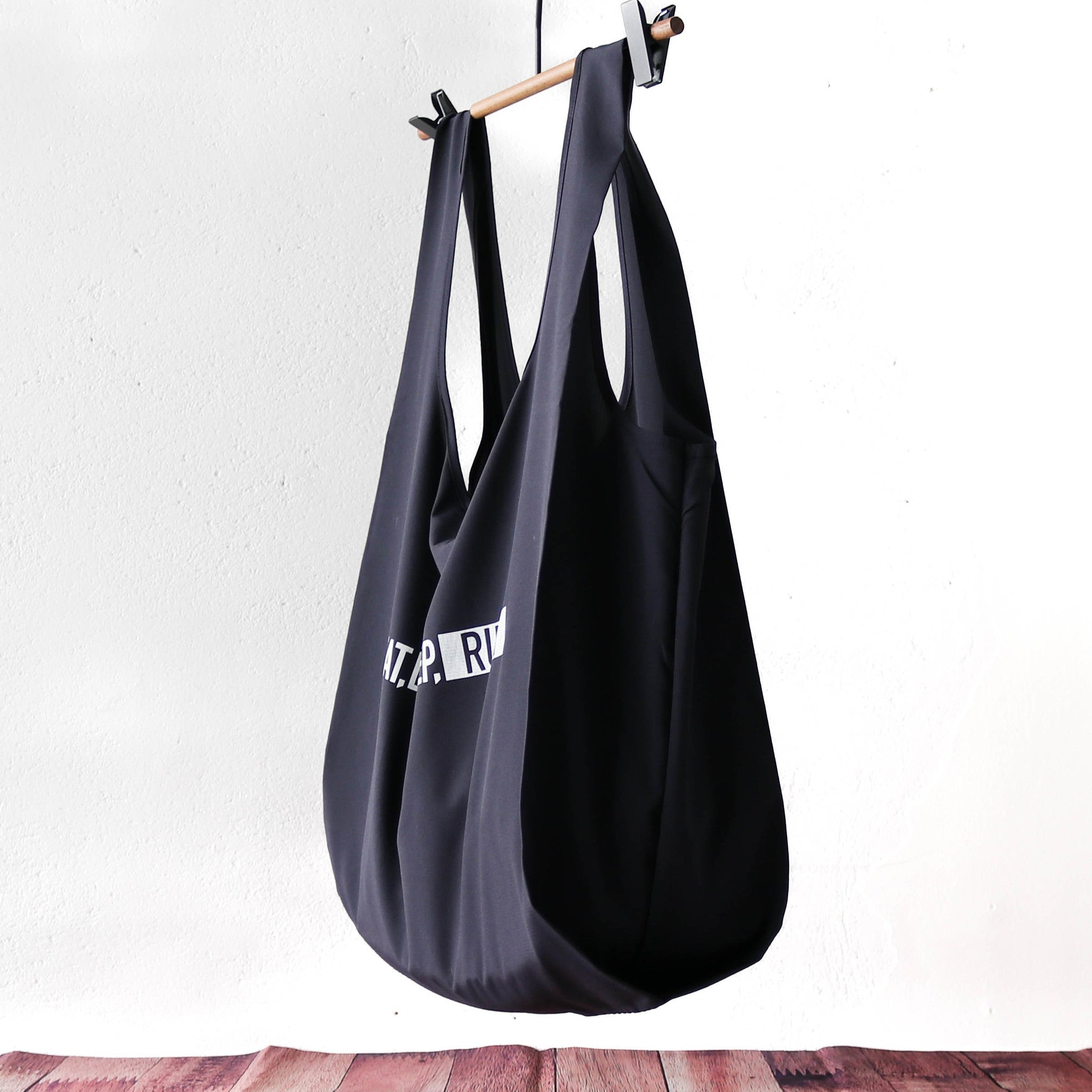 EAT DRINK SLEEP RUN / STREET Shopping Bag (Navy)