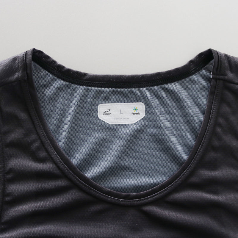 EAT DRINK SLEEP RUN / “STREET” RUN. Tank Top by DVELOP. (Men’s / Black)