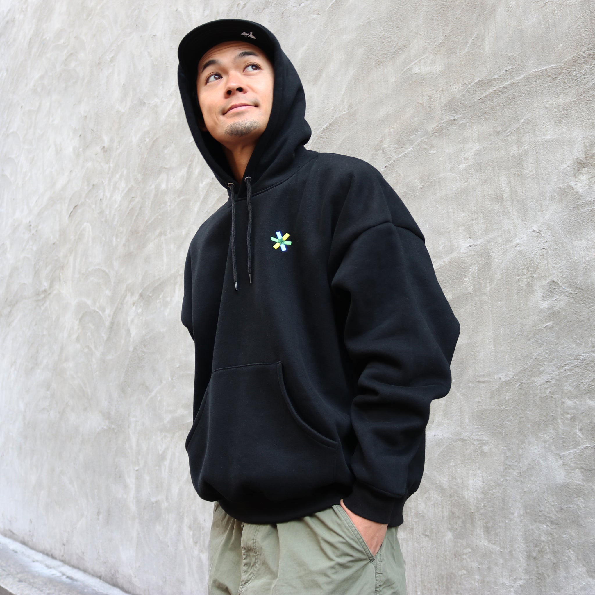 Runtrip Oversized Hoodie (Black)