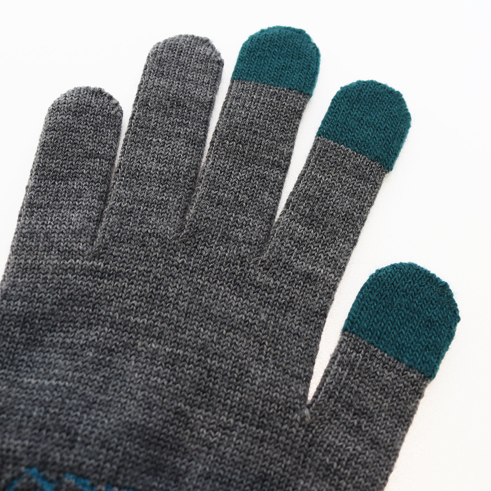 R×L｜メリノグローブ ミッド （チャコール/グリーン）