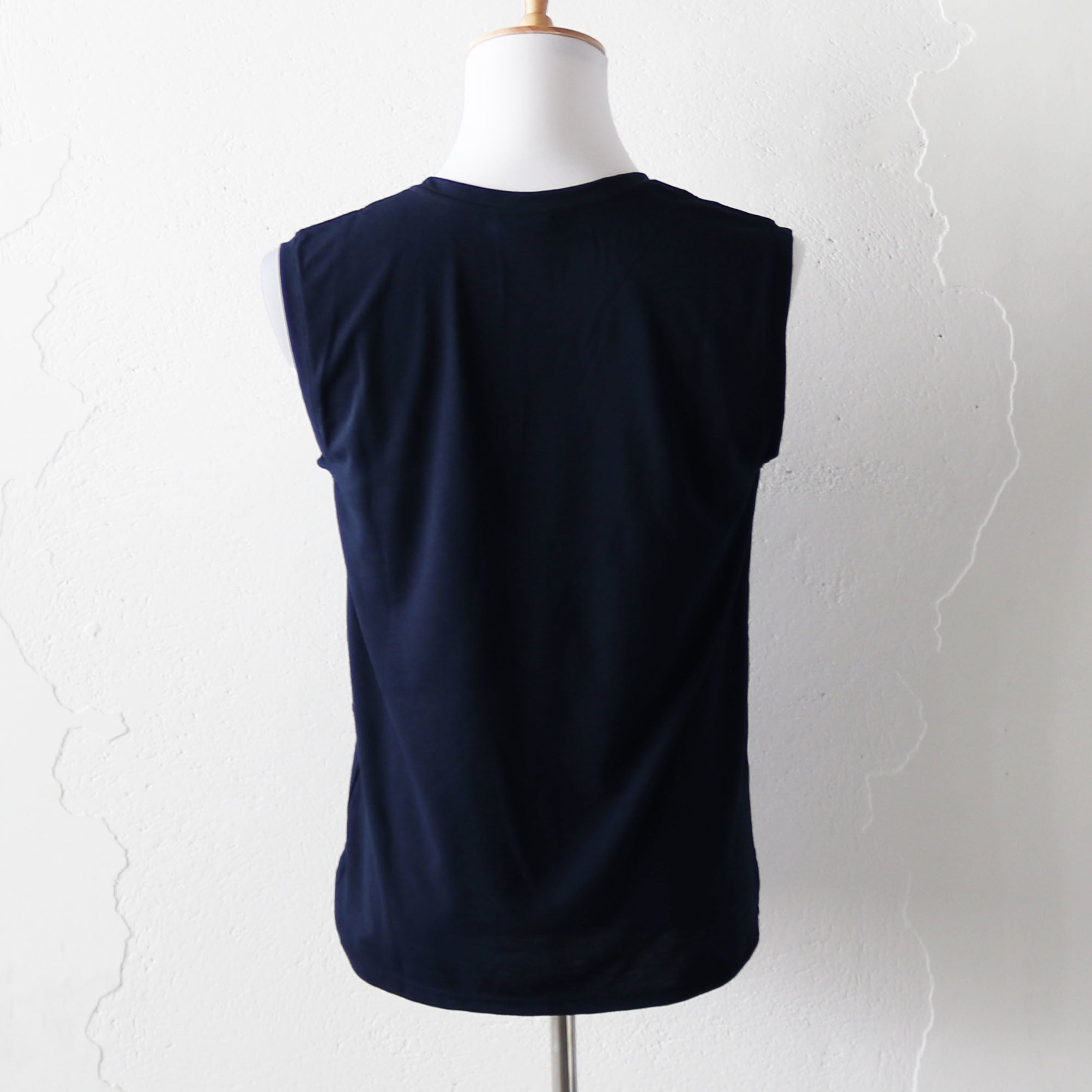 EAT DRINK SLEEP RUN / STREET Sleeve-less (Navy)