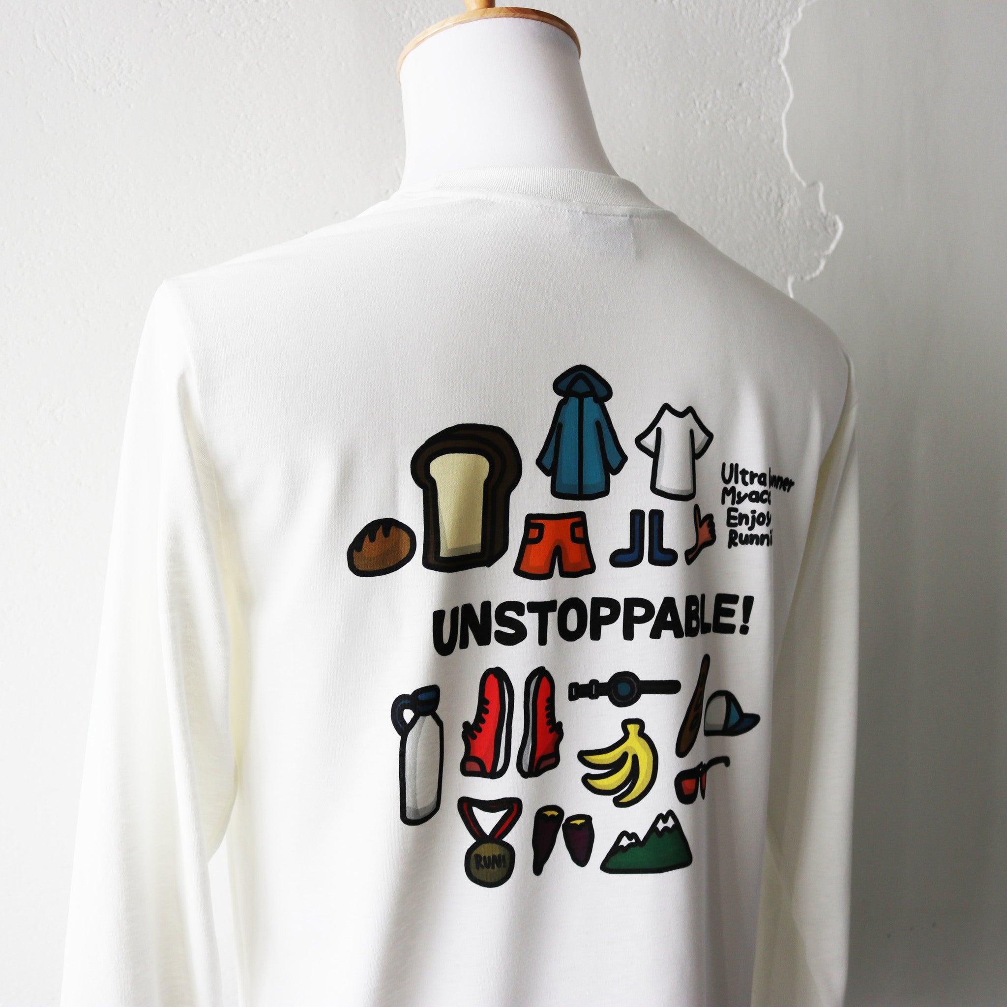 Enjoy Running with Myaco Long-Sleeve Tee