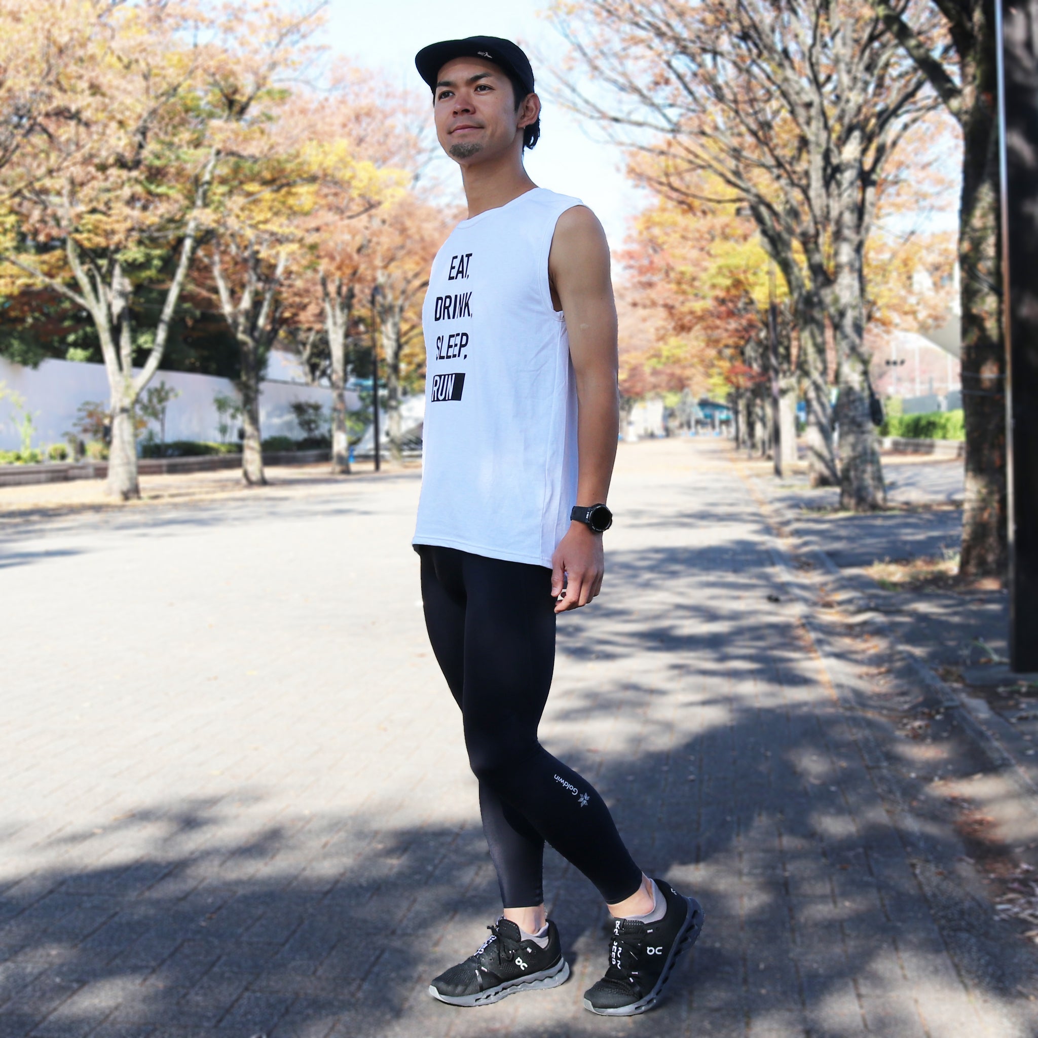 Goldwin C3fit | コンプレッションロングタイツ (Men's) – Runtrip Store