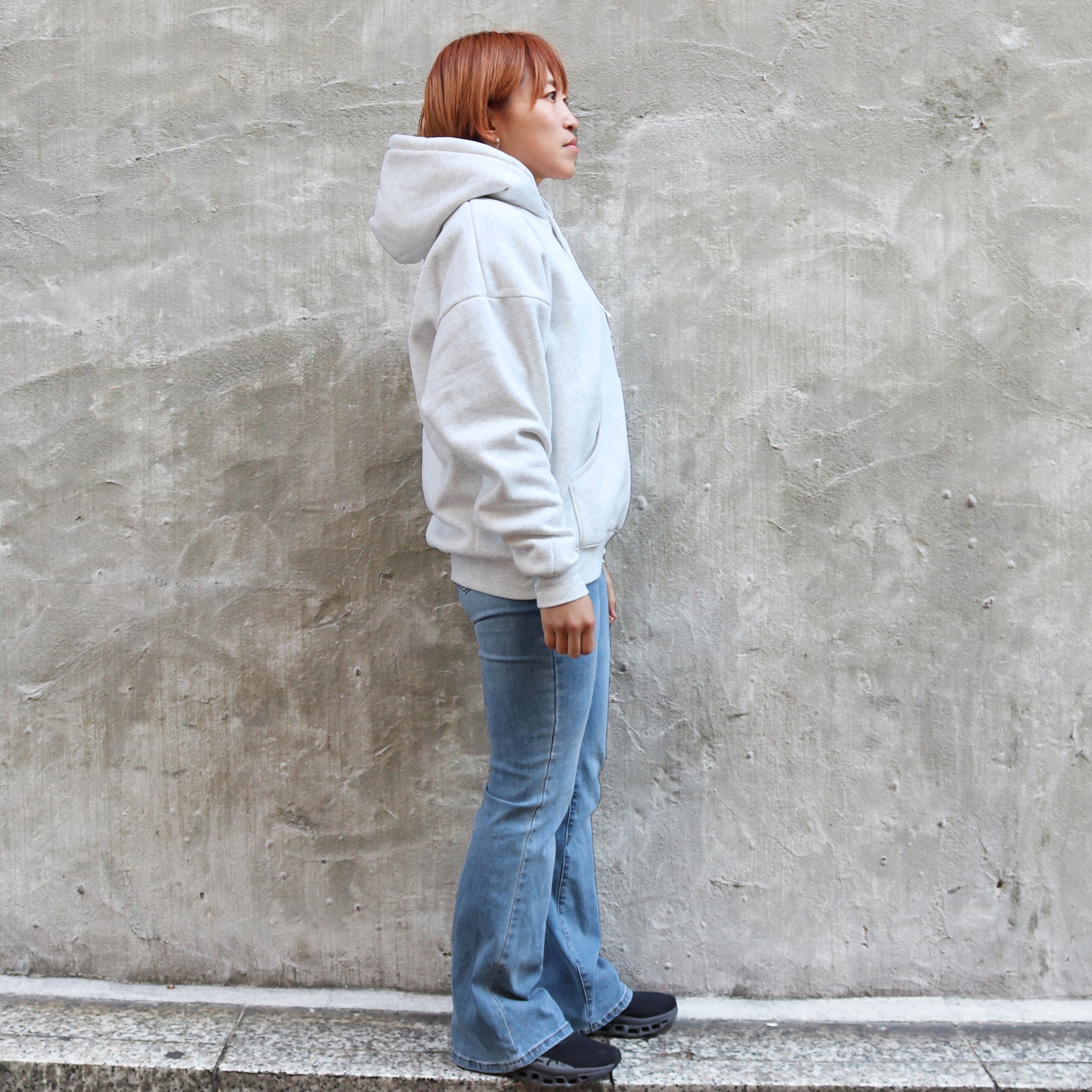 Runtrip Oversized Hoodie (Gray)