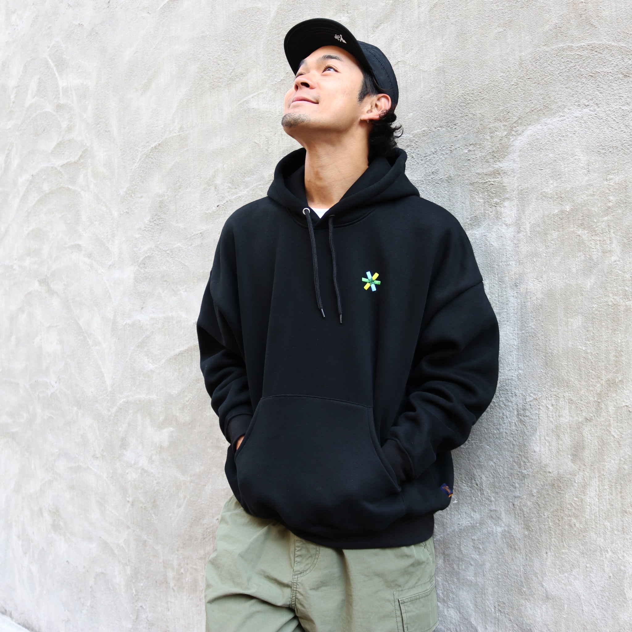 Runtrip Oversized Hoodie (Black)