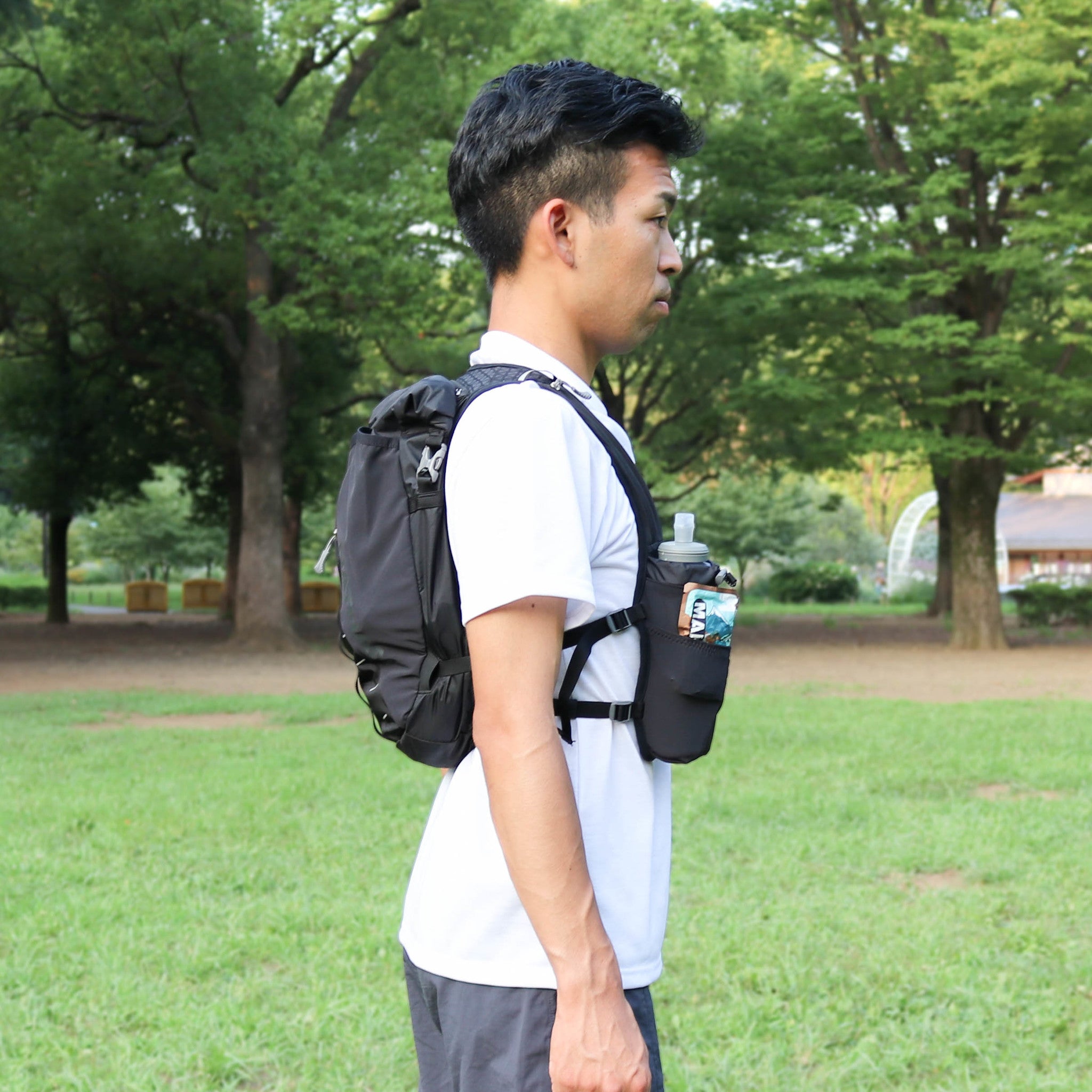 NATHAN | TrailMix 12L JP (All Black) – Runtrip Store
