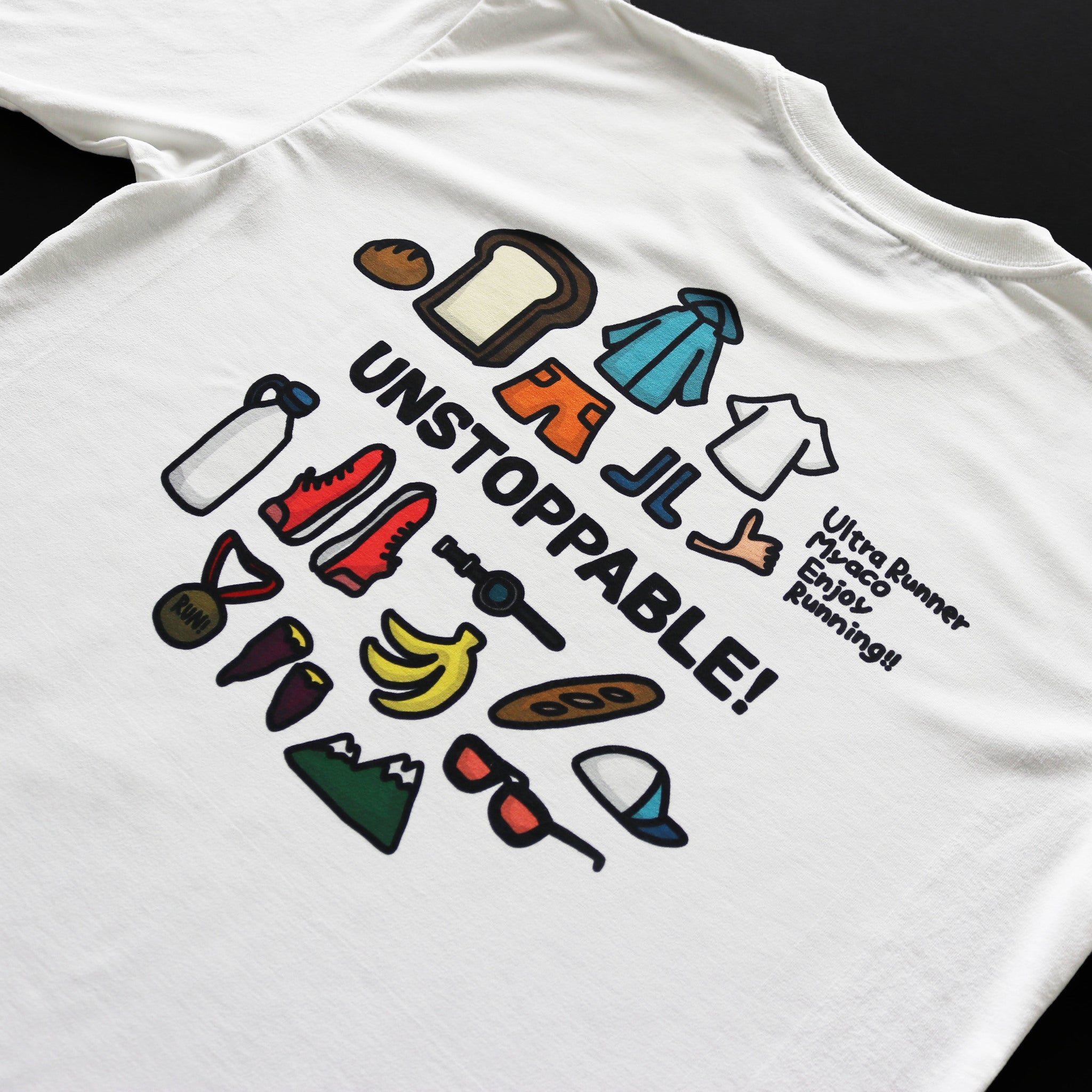 Enjoy Running with Myaco Long-Sleeve Tee