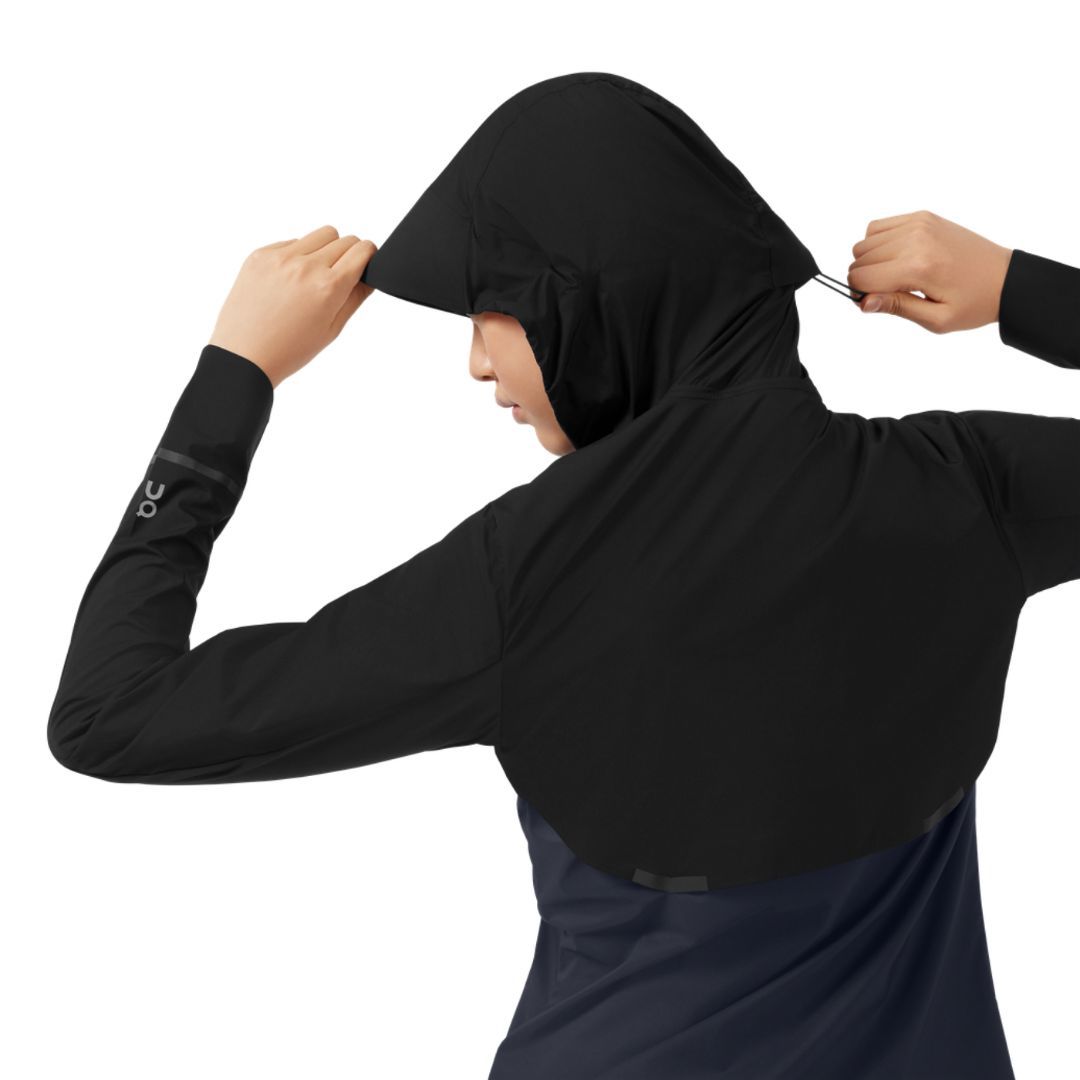 On Weather Jacket Women's Black Navy | Runtrip Store