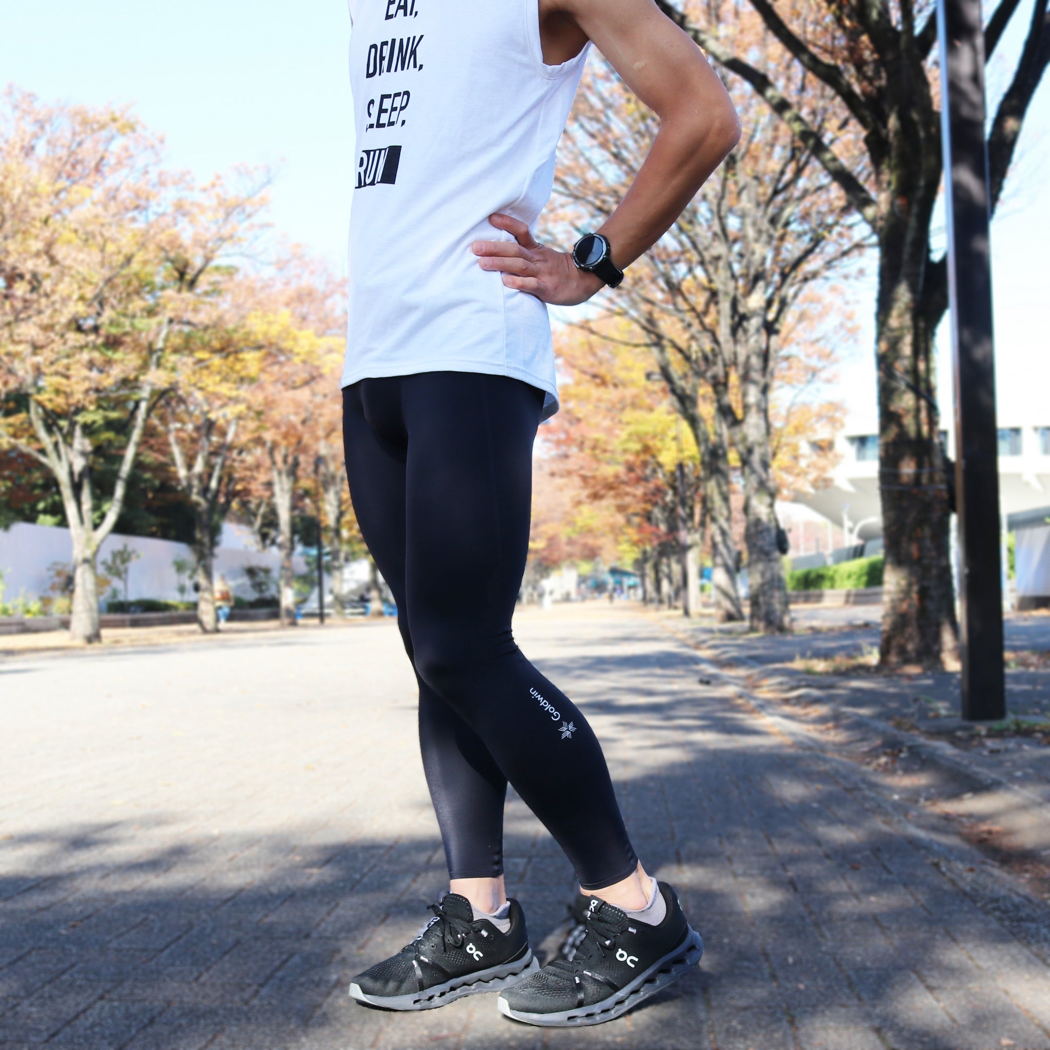 Goldwin C3fit | コンプレッションロングタイツ (Men's)　