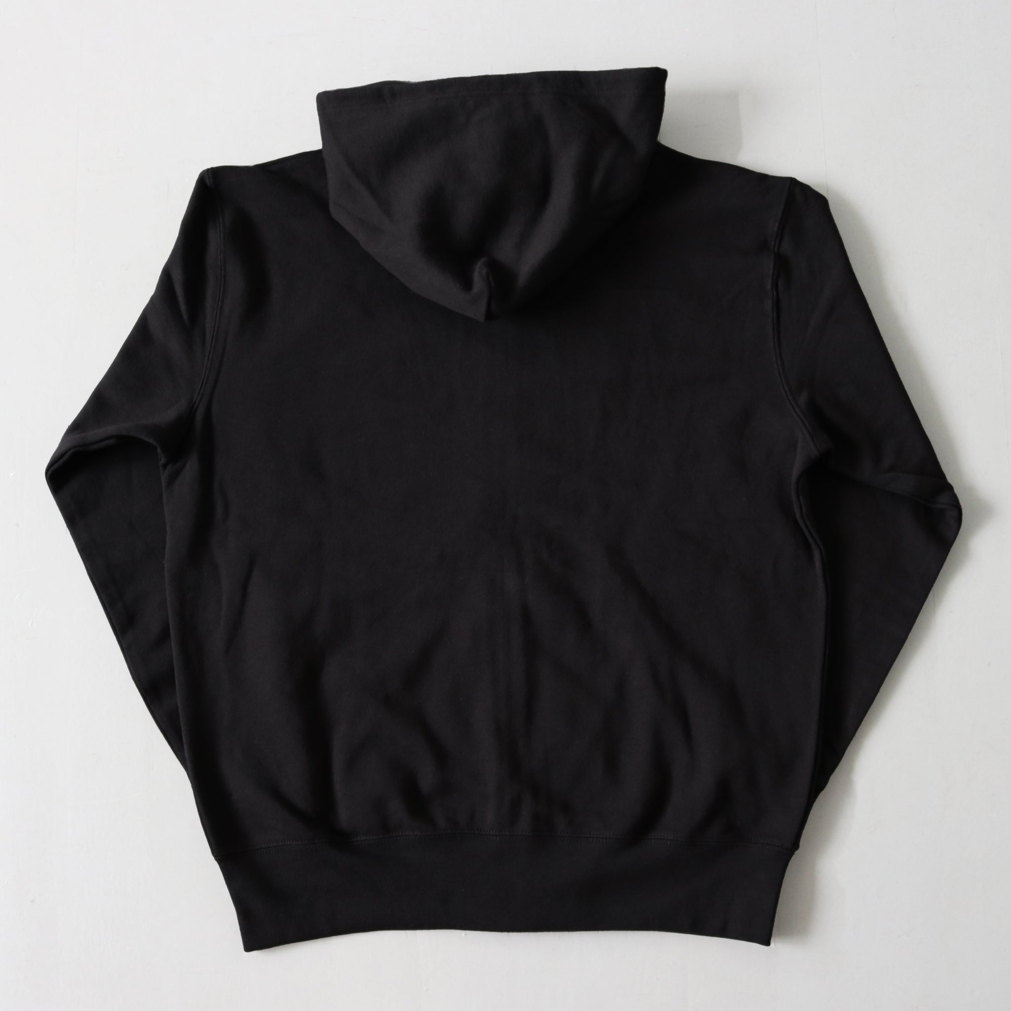 Runtrip Logo Patch Full Zip Hoodie (Black) 