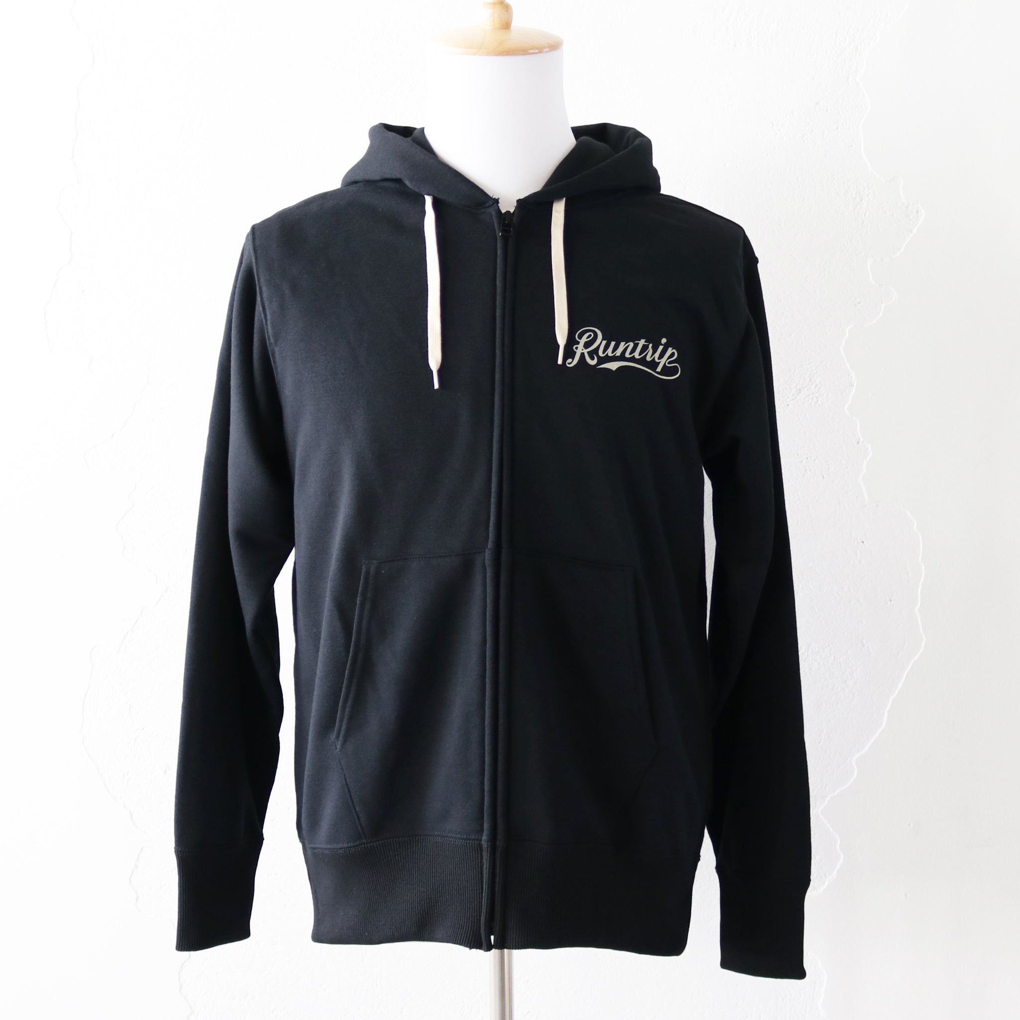 Run Into The Rhythms Zipup Hooded Jacket