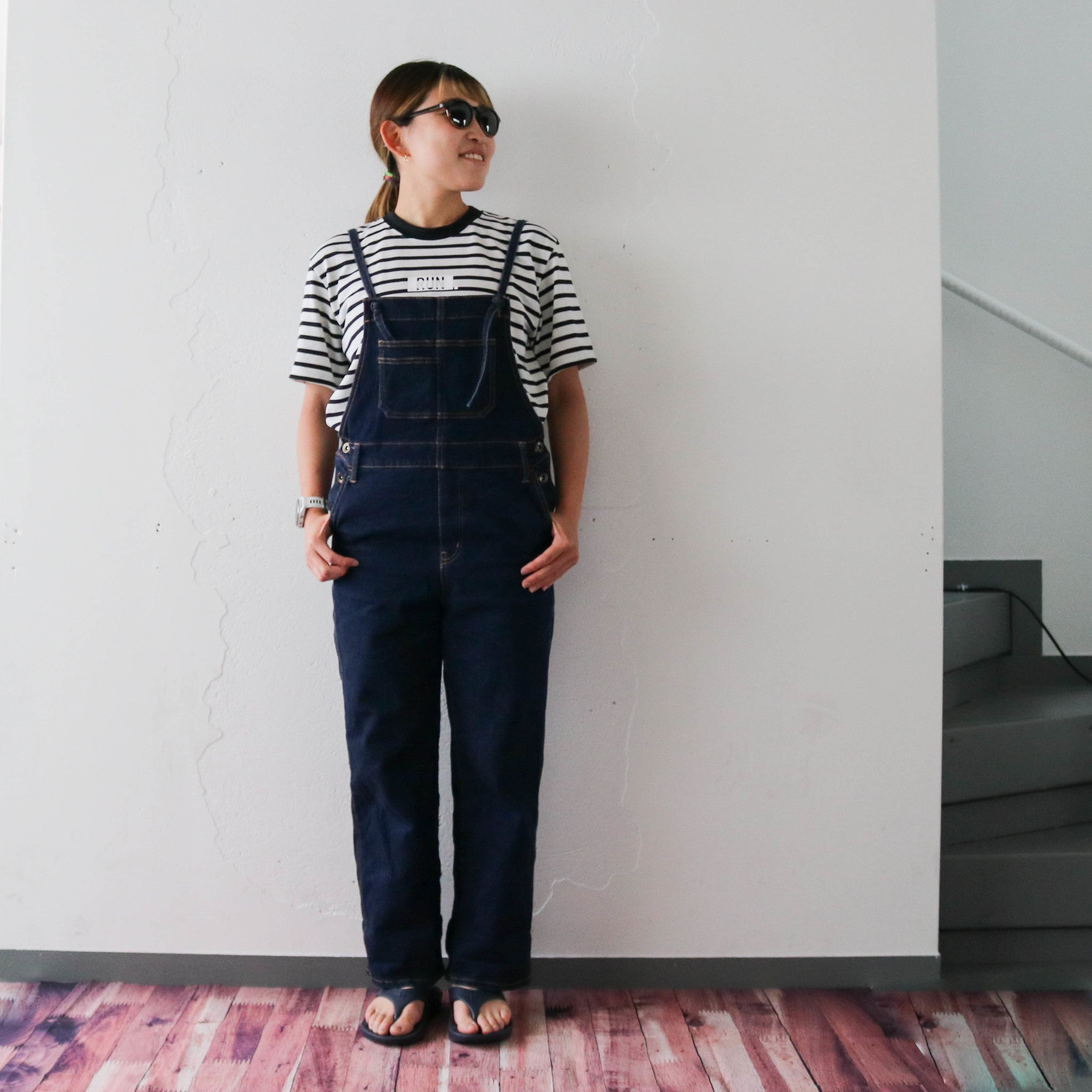 ソロイスト×テリック リカバリー サンダル L ネイビー TELICリカバリーサンダル（テリック）W-STRAP（ネイビー）| Runtrip Store