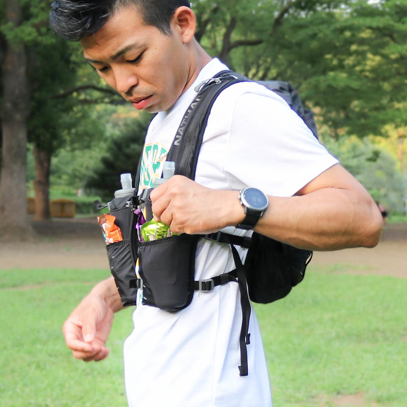 NATHAN | TrailMix 12L JP (All Black) – Runtrip Store