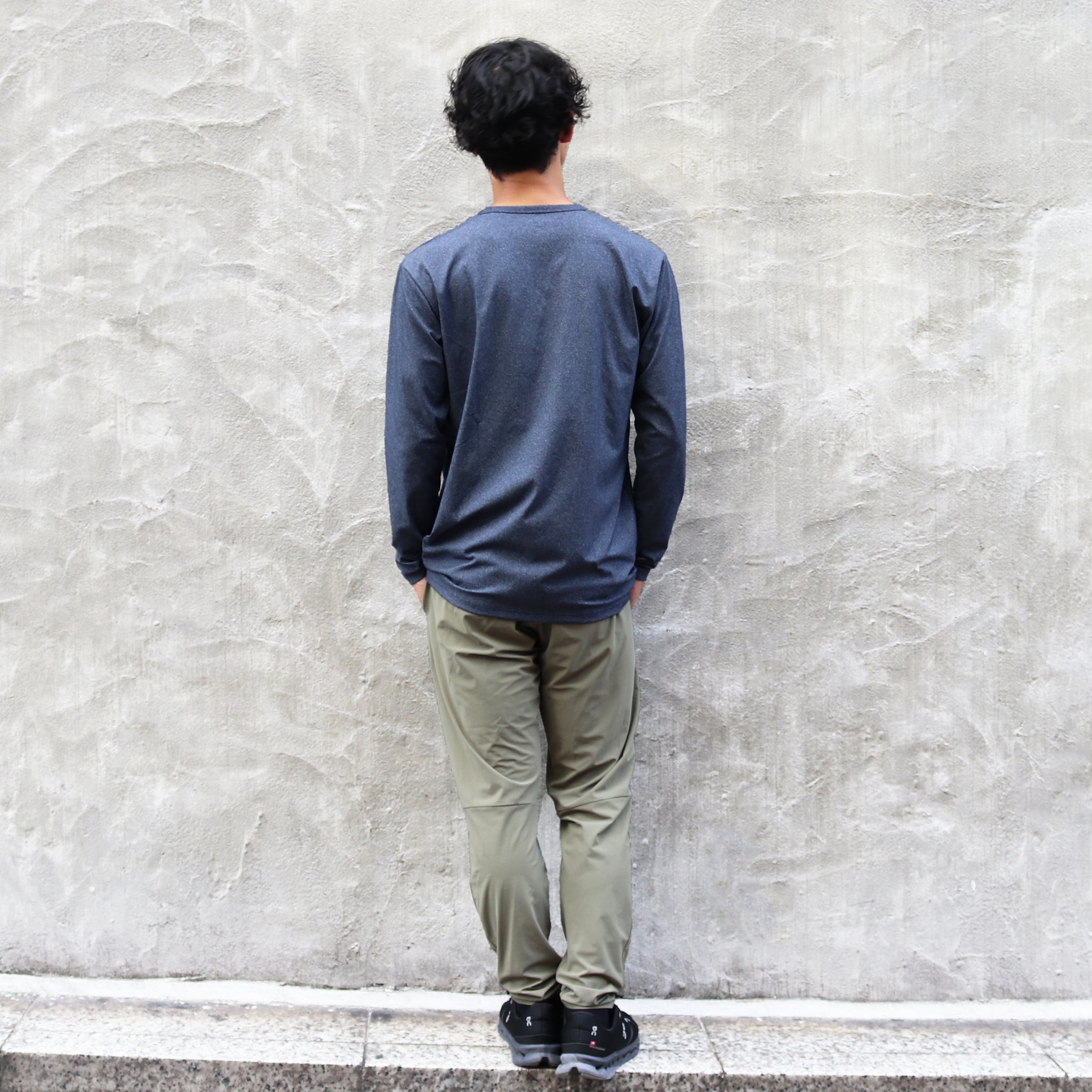 All you need is Run Long-sleeve Tee (Navy)