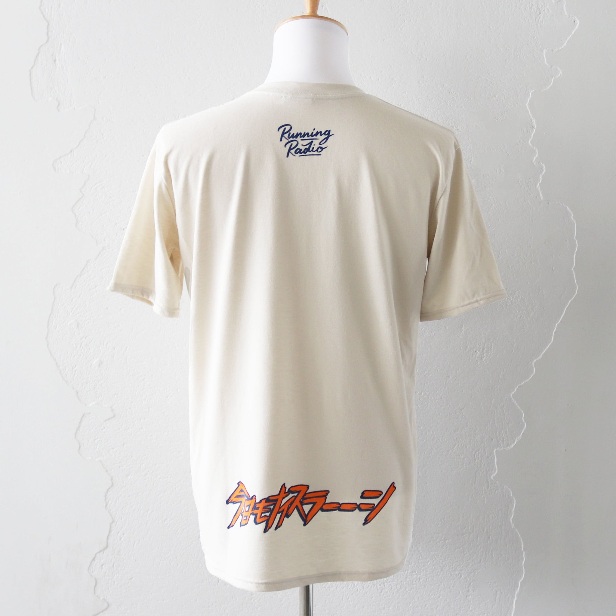 ランラジ Running Rabbit Tee (Beige)　予約特典ステッカー付き