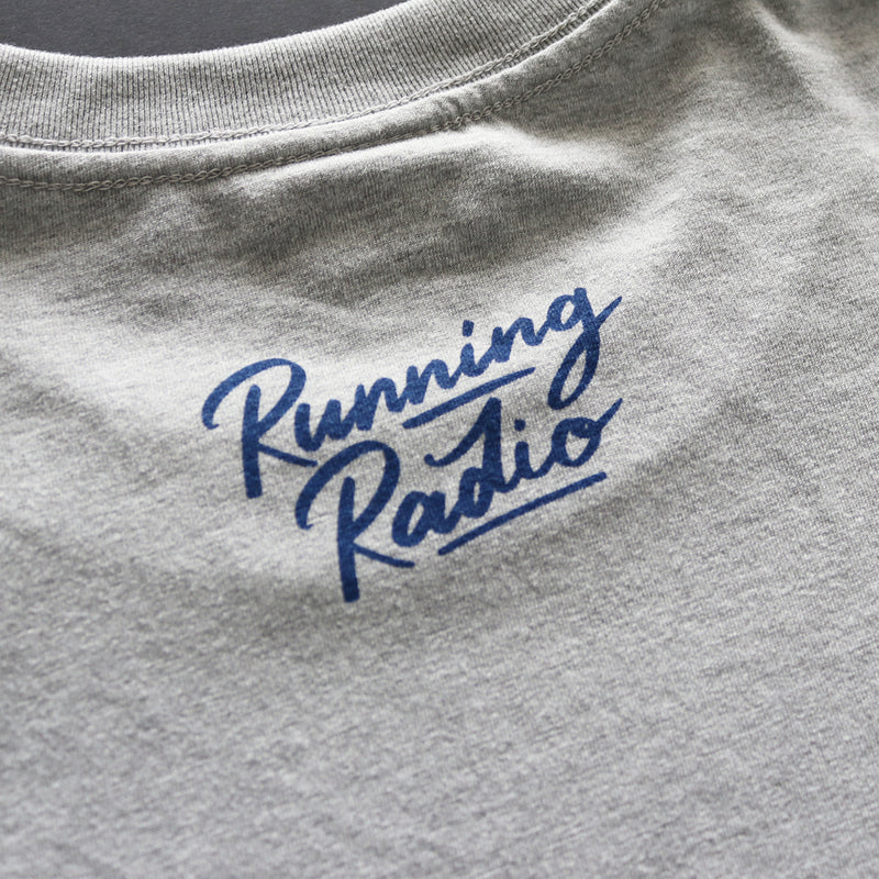 ランラジ Running Rabbit Tee (Gray)　予約特典ステッカー付き