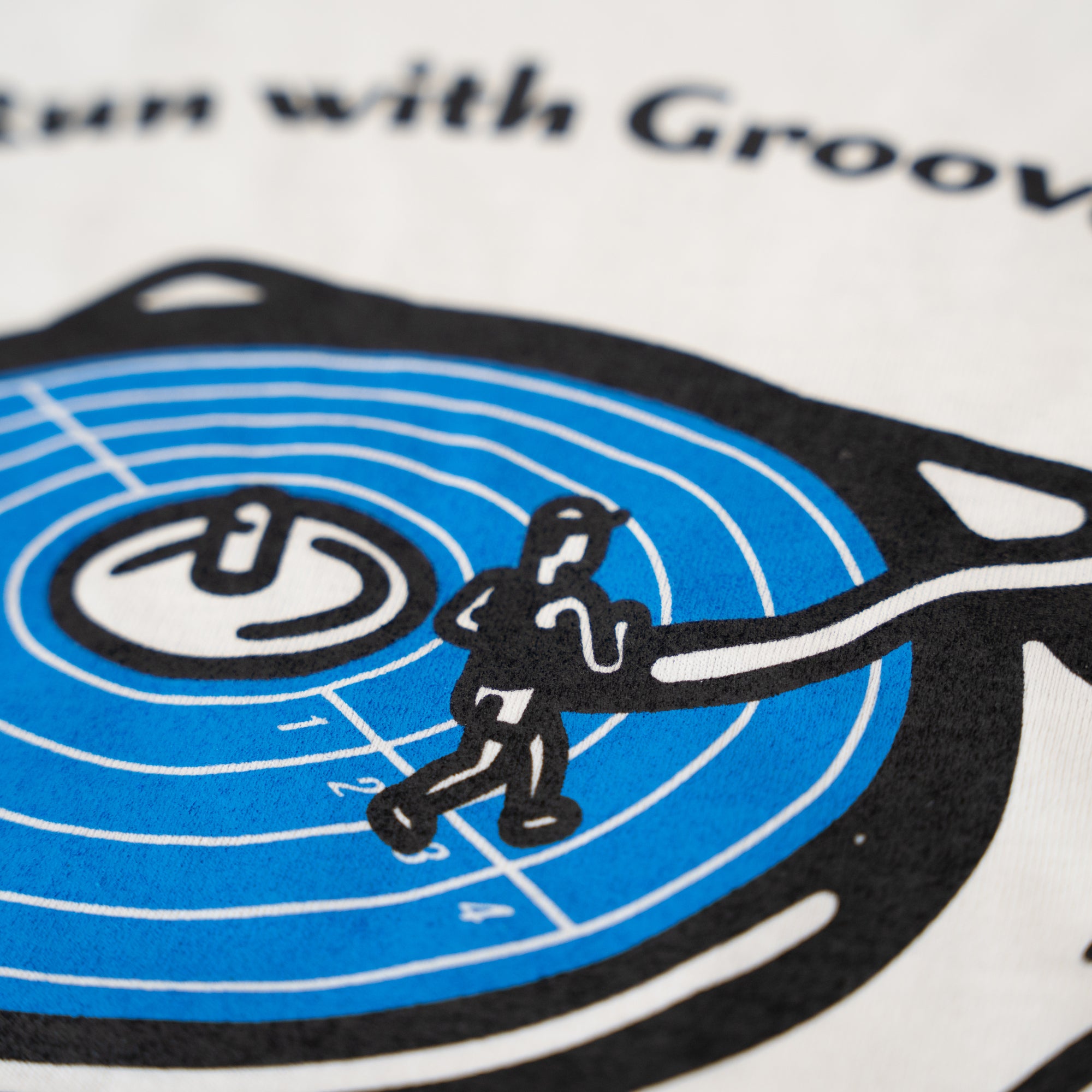 Run with Groove Track Record Tee