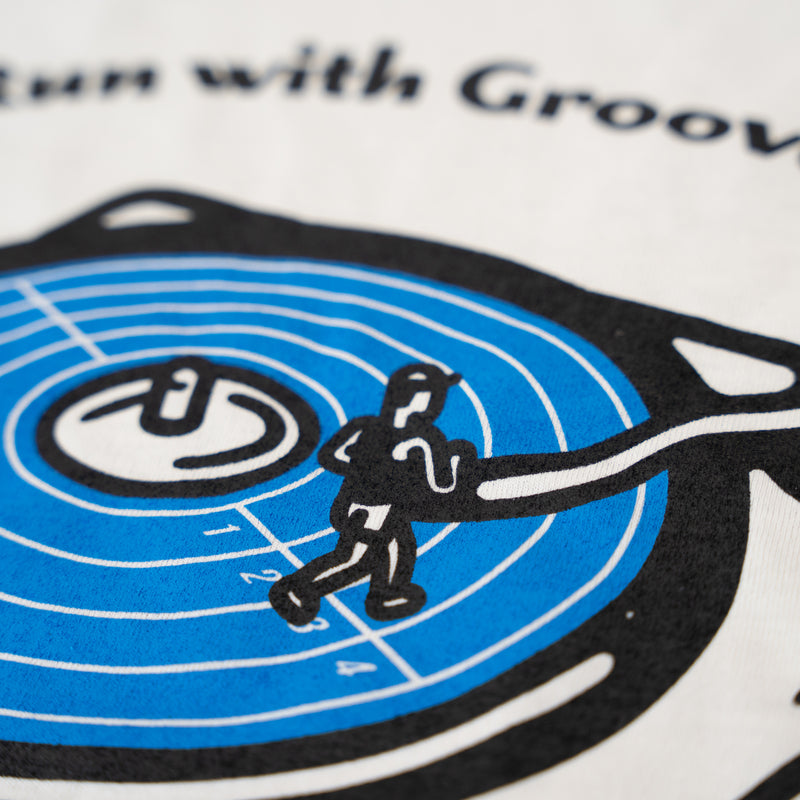 Run with Groove Track Record Tee