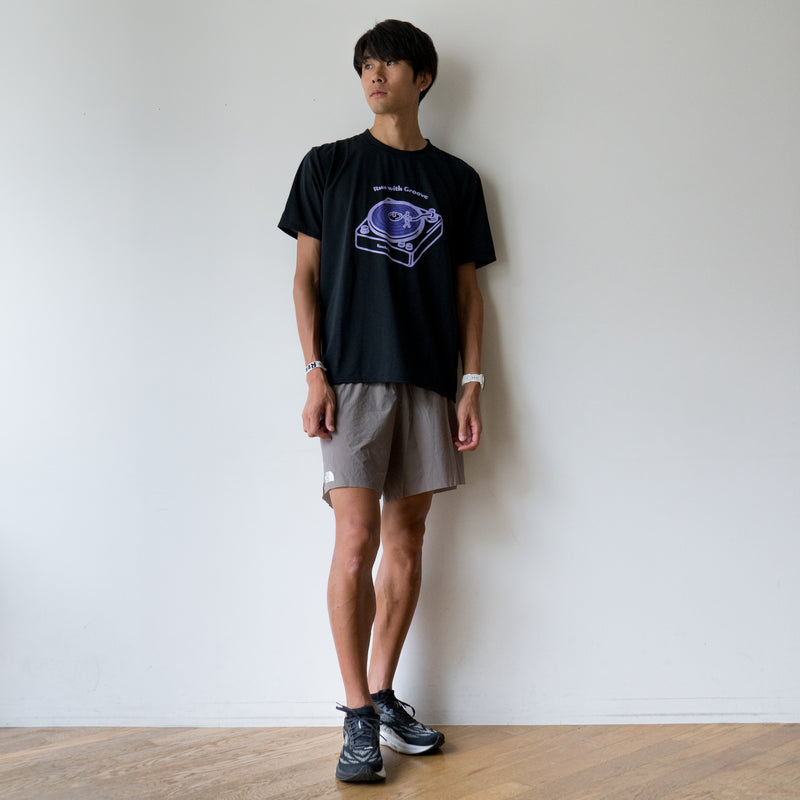 Run with Groove Track Record Tee