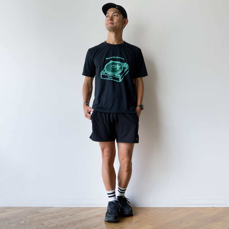 Run with Groove Track Record Tee