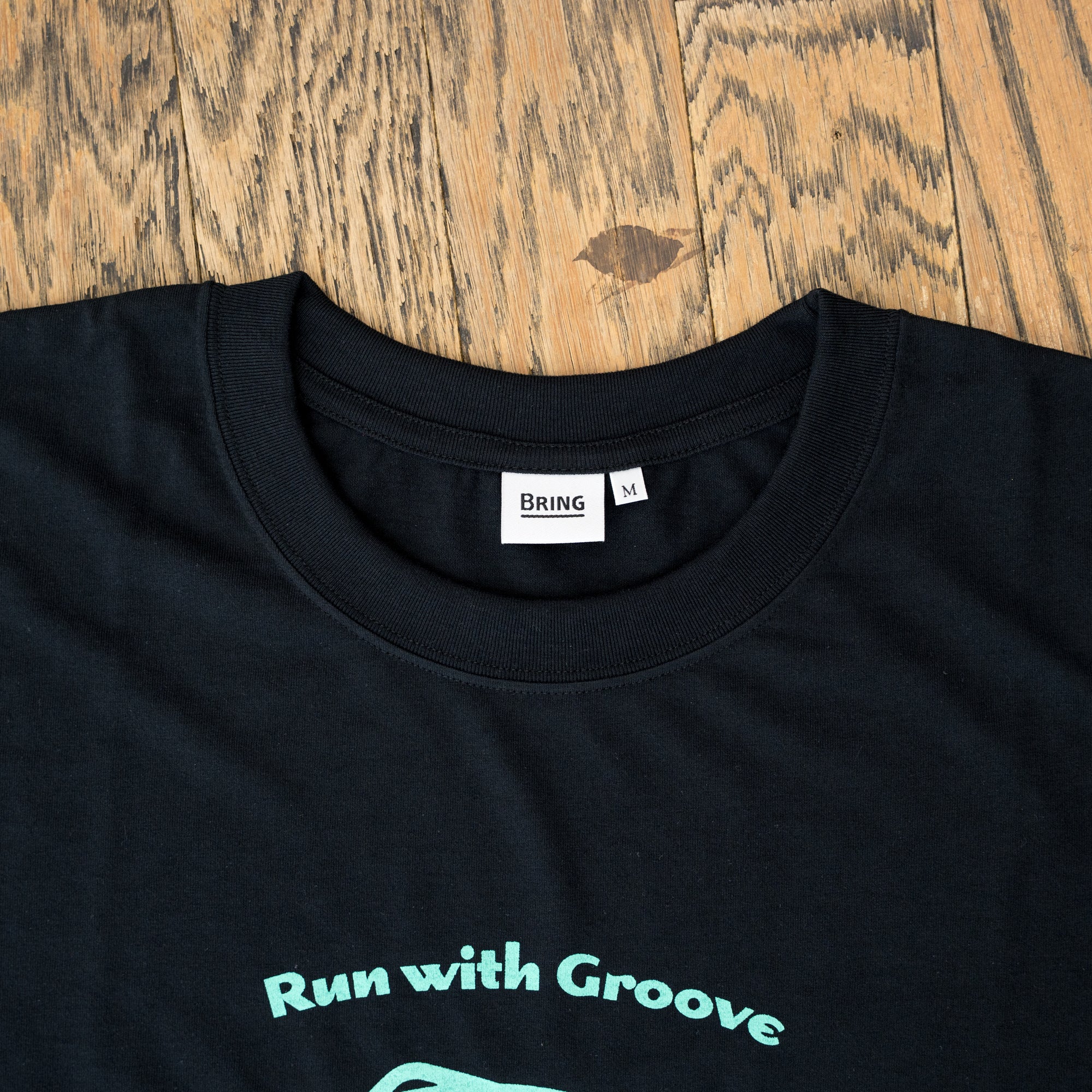 Run with Groove Track Record Tee