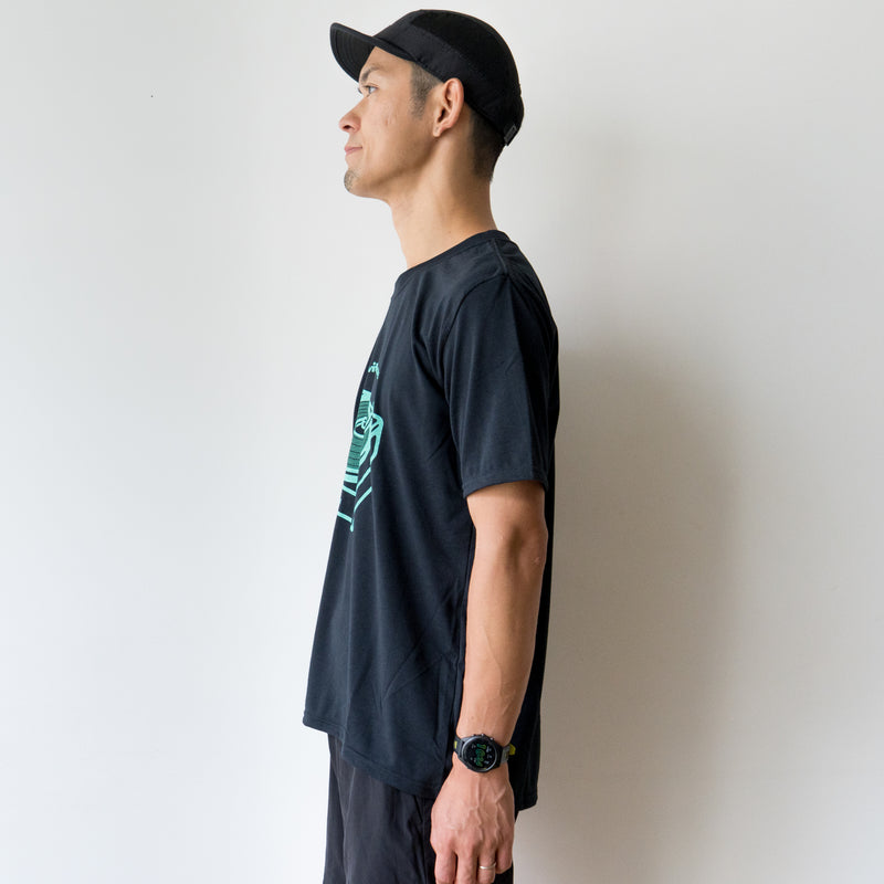 Run with Groove Track Record Tee