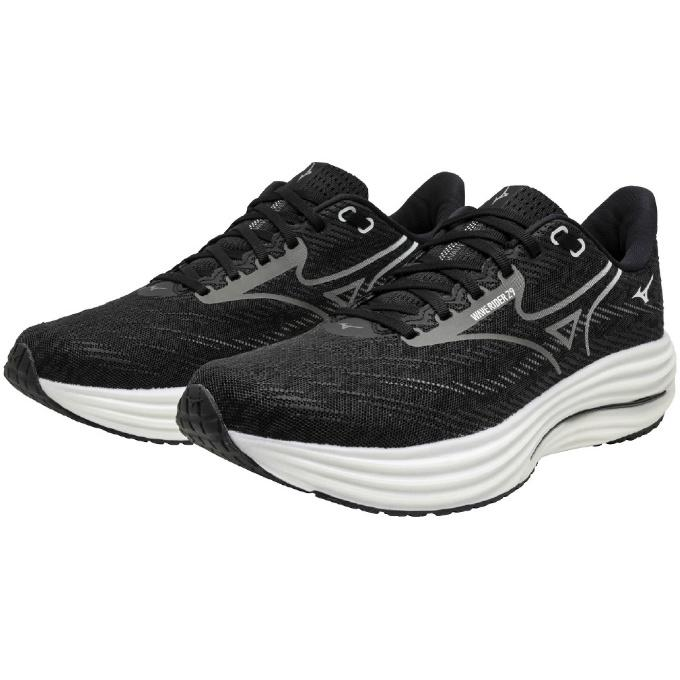 MIZUNO WAVE RIDER 29 (UNISEX) ブラック×グレー×ホワイト