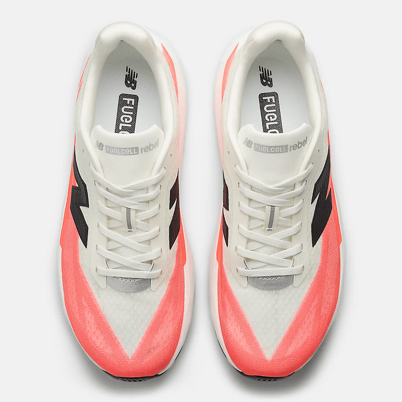 New Balance FuelCell Rebel v5 (MENS) WHITE/RED
