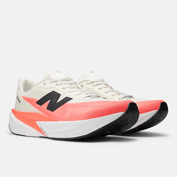 New Balance FuelCell Rebel v5 (MENS) WHITE/RED