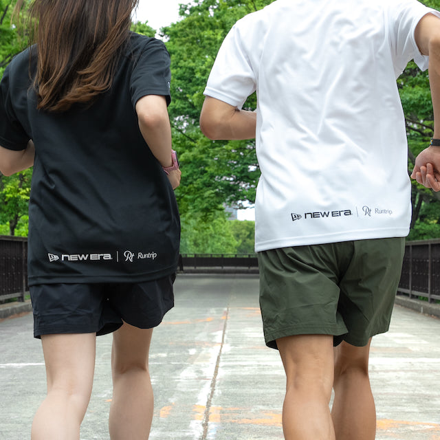 new era × Runtrip Tech Tee