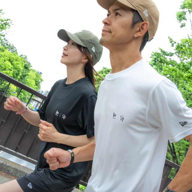 new era × Runtrip Tech Tee
