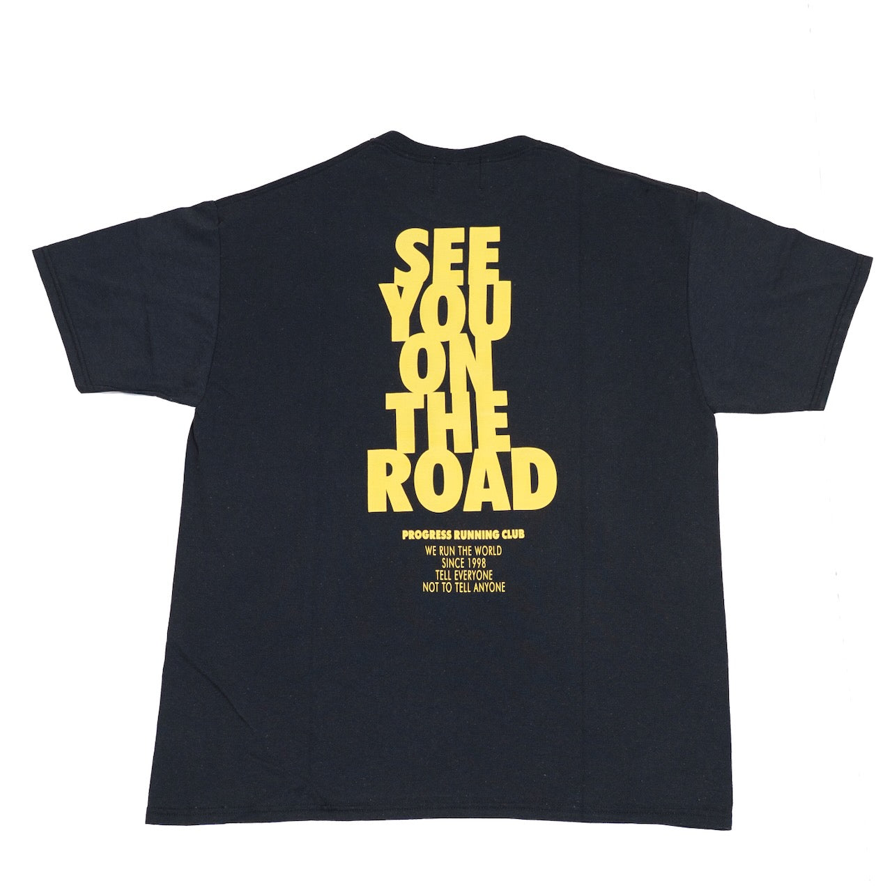 PROGRESS RUNNING CLUB SEE YOU ON THE ROAD TECH S/S T