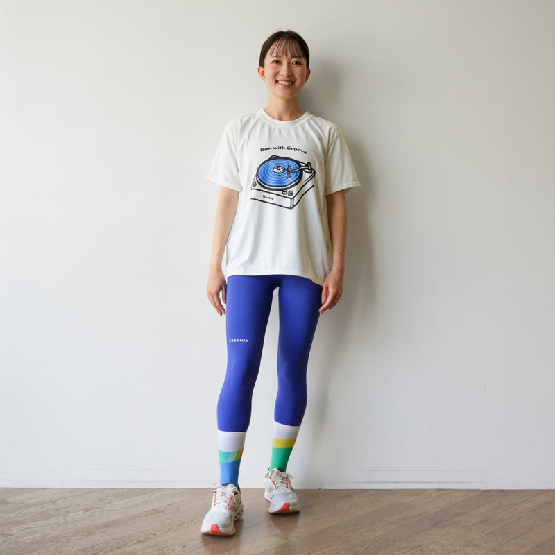 Run with Groove Track Record Tee