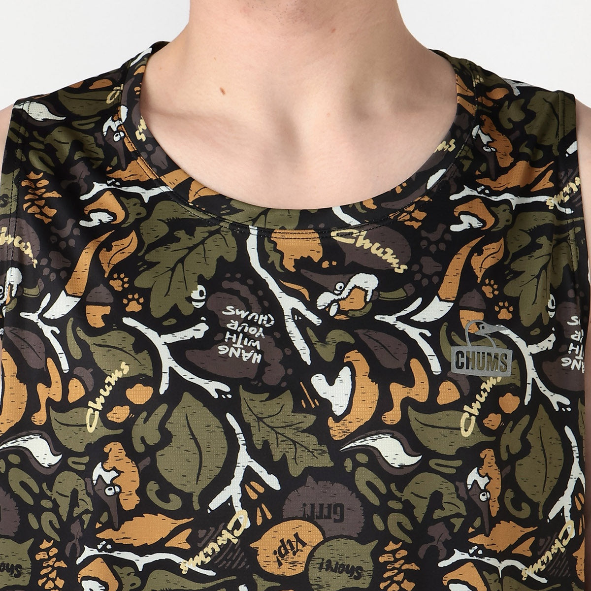 CHUMS Running Patterned Sleeveless Shirt