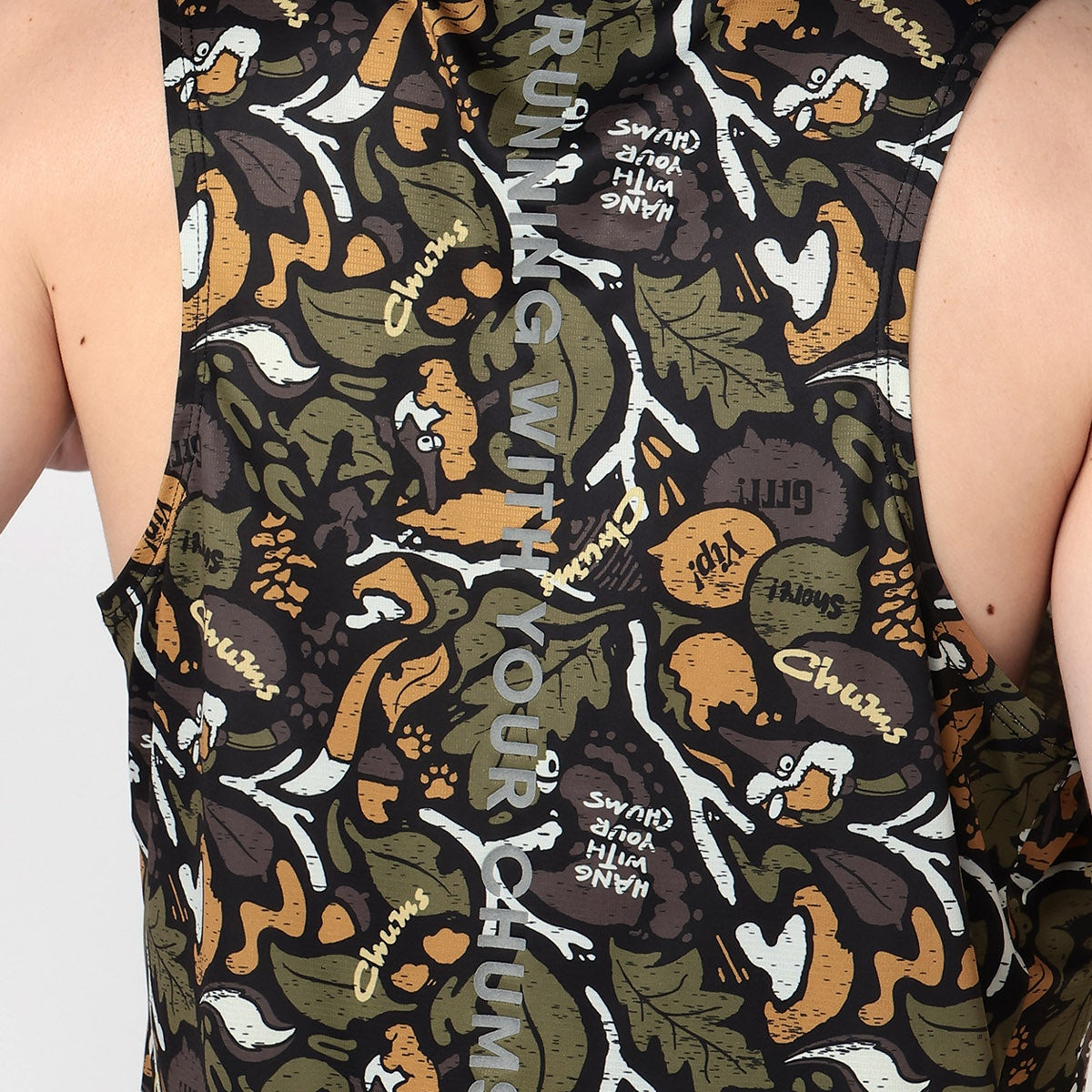 CHUMS Running Patterned Sleeveless Shirt