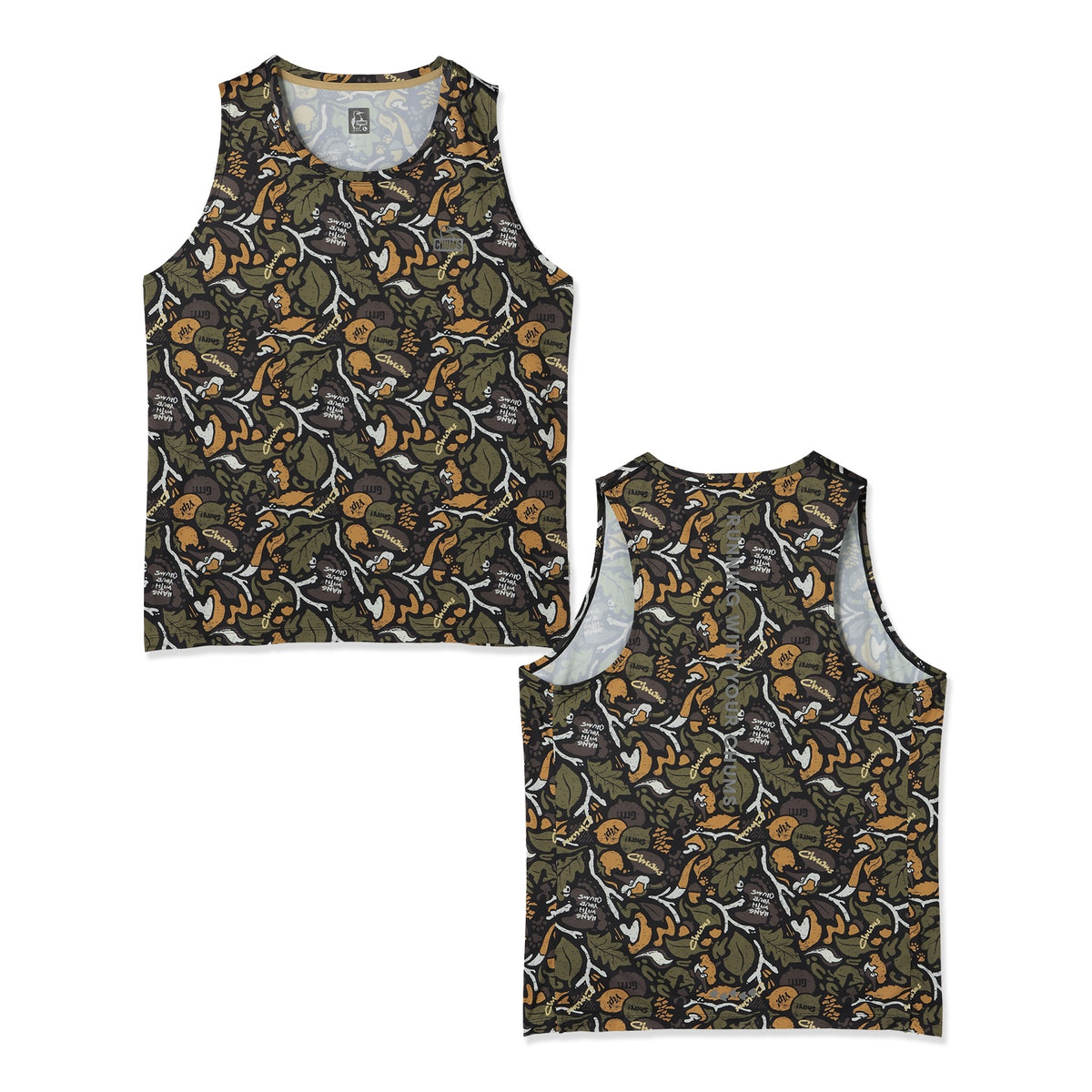 CHUMS Running Patterned Sleeveless Shirt