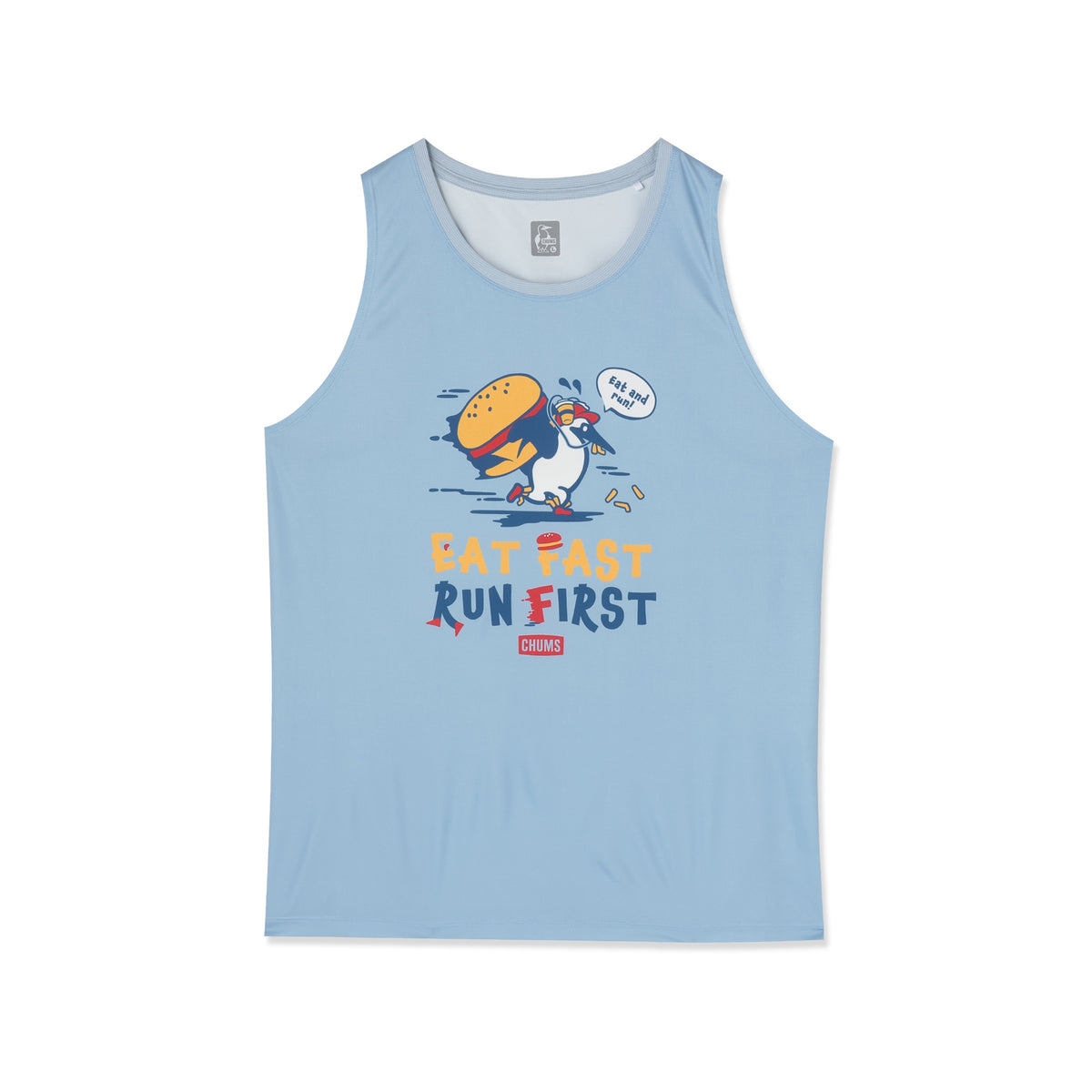 CHUMS Running Eat Fast Run First Sleeveless Shirt