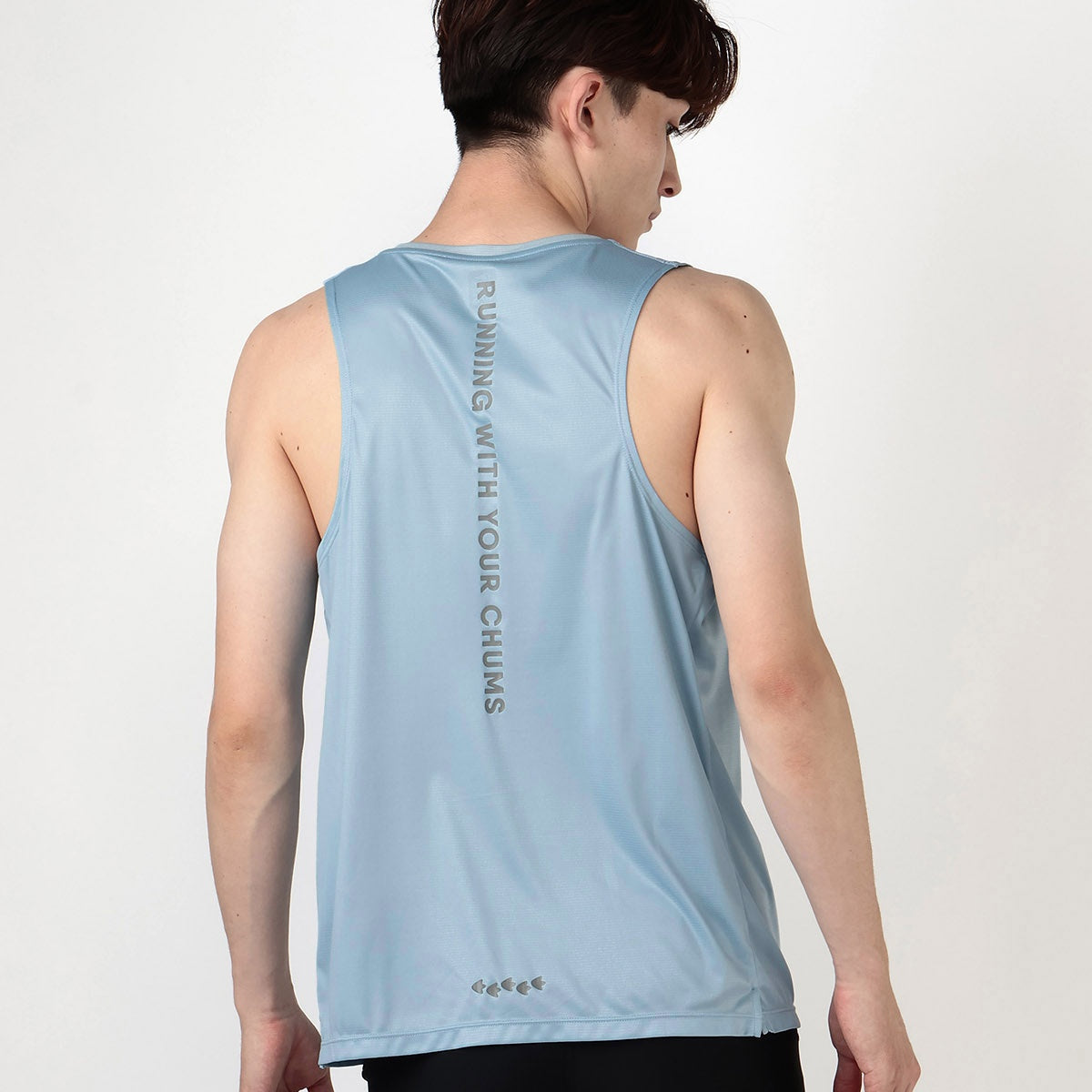 CHUMS Running Eat Fast Run First Sleeveless Shirt