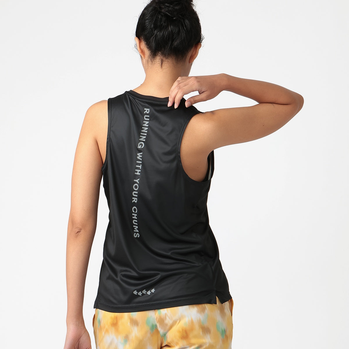 CHUMS Running Eat Fast Run First Sleeveless Shirt