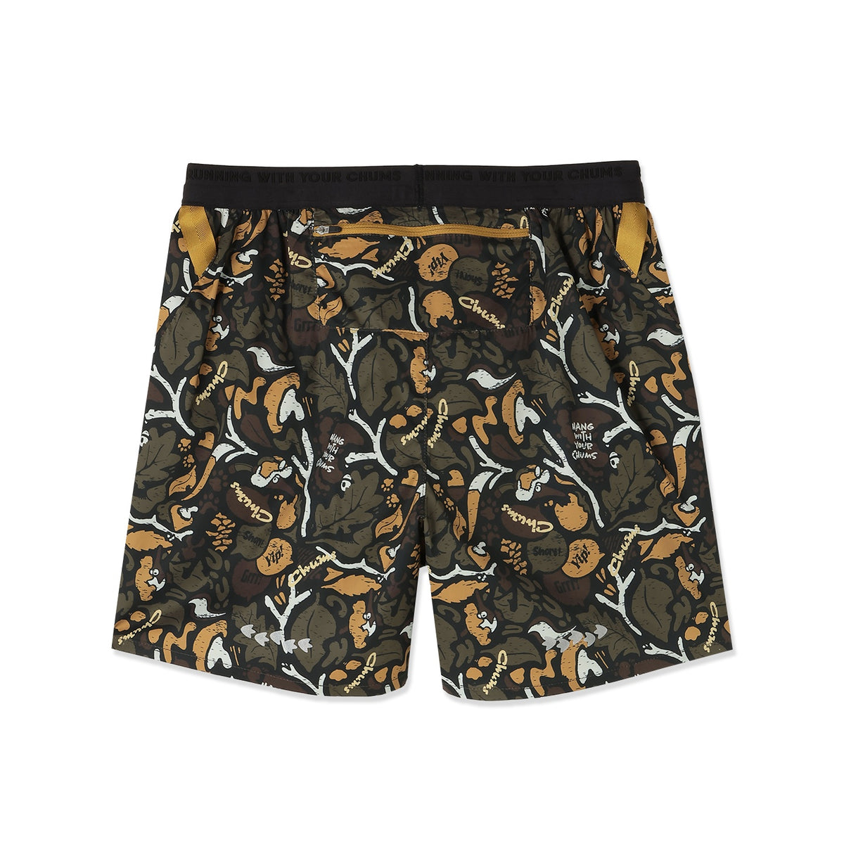CHUMS Running Shorts 5inch With Liner
