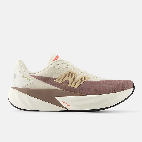 New Balance FuelCell Rebel v5 (MENS) BROWN/CREAM