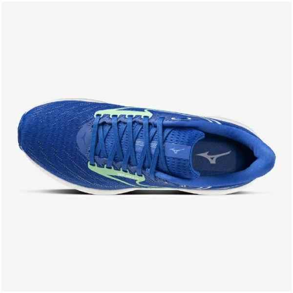 MIZUNO WAVE RIDER 29 SW (MENS) ブルー×ライトグリーン×ホワイト