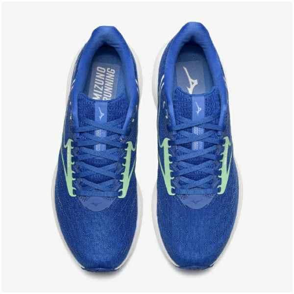 MIZUNO WAVE RIDER 29 SW (MENS) ブルー×ライトグリーン×ホワイト