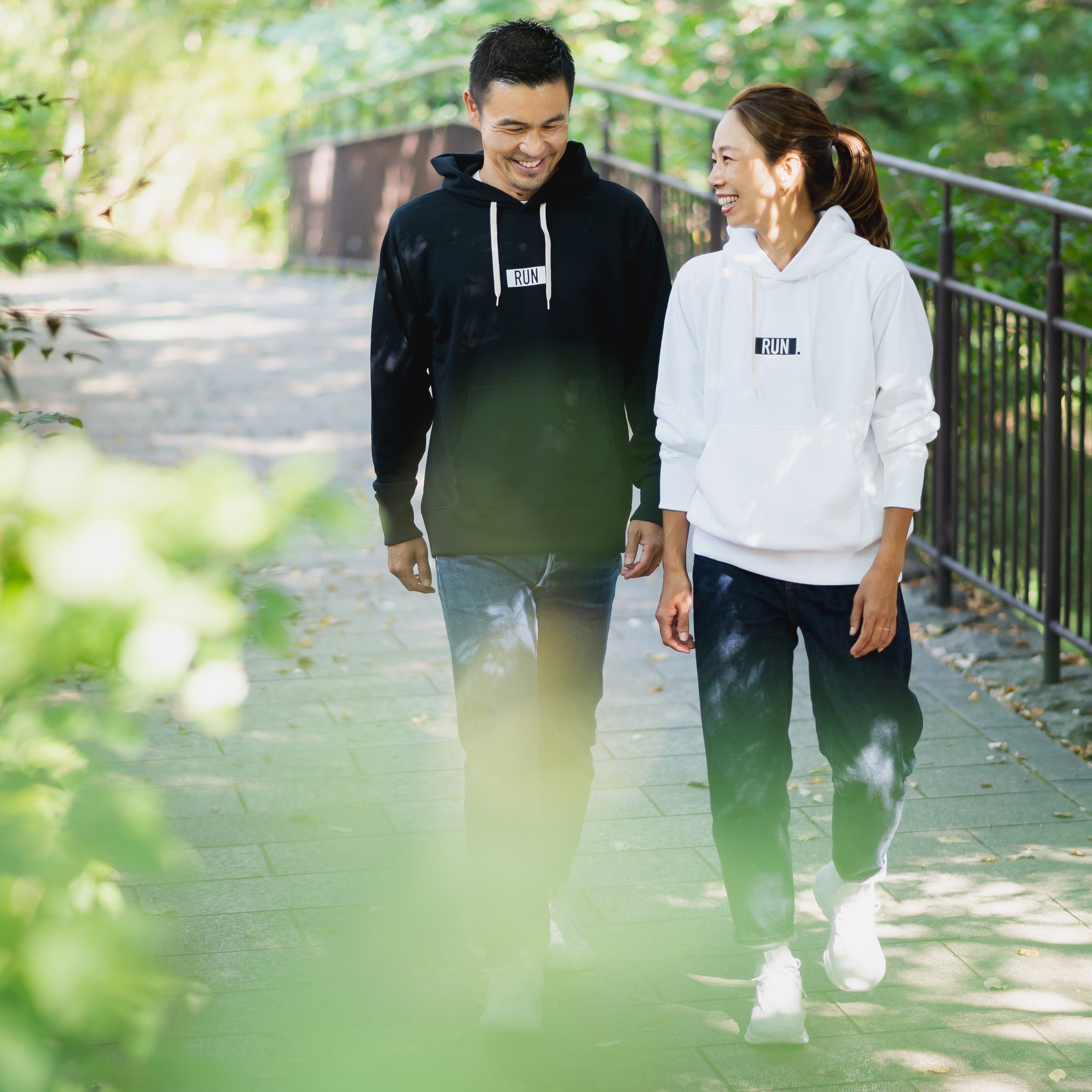 EAT DRINK SLEEP RUN / “STREET” RUN. Hoodie (Black)