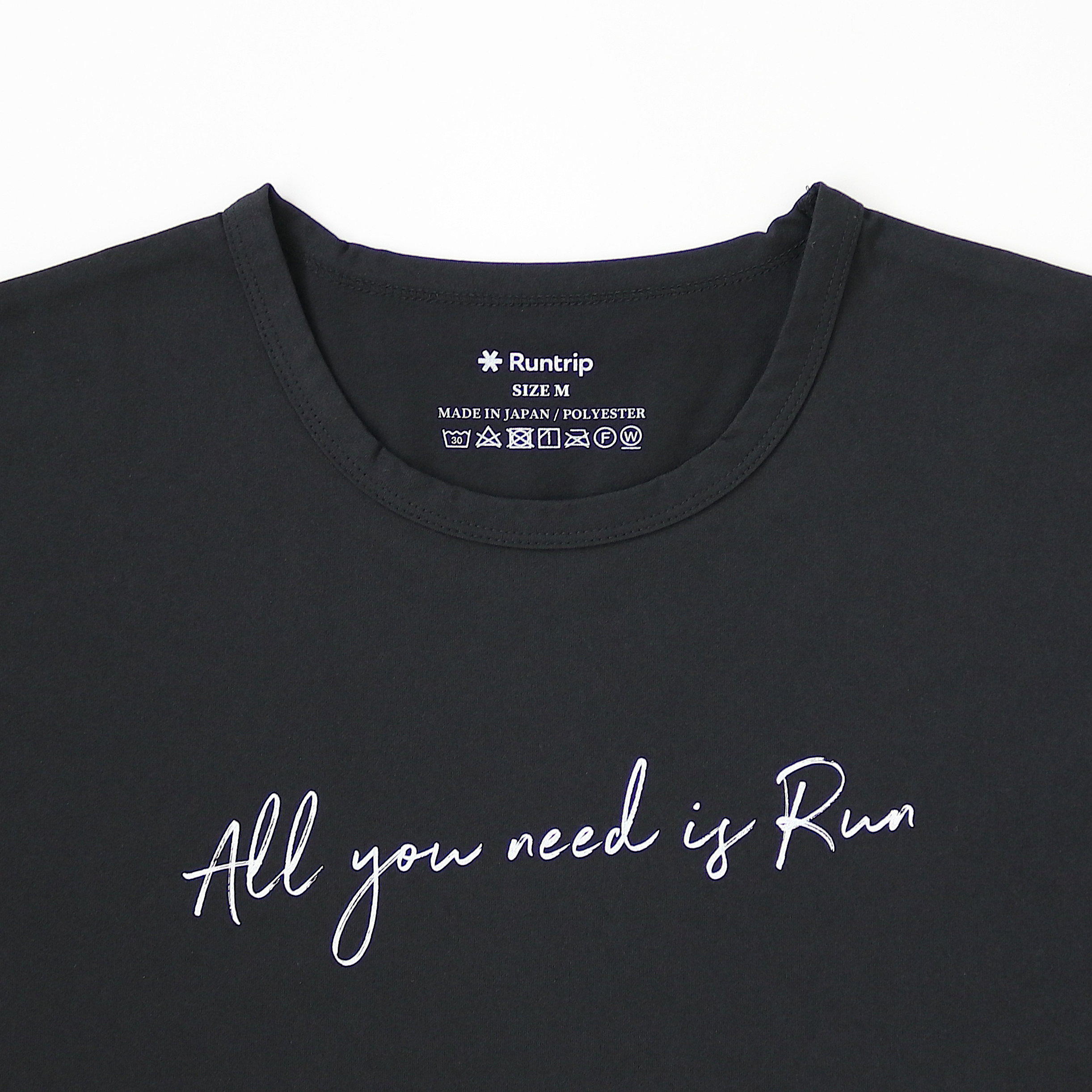 All you need is Run Long-sleeve Tee (Black)