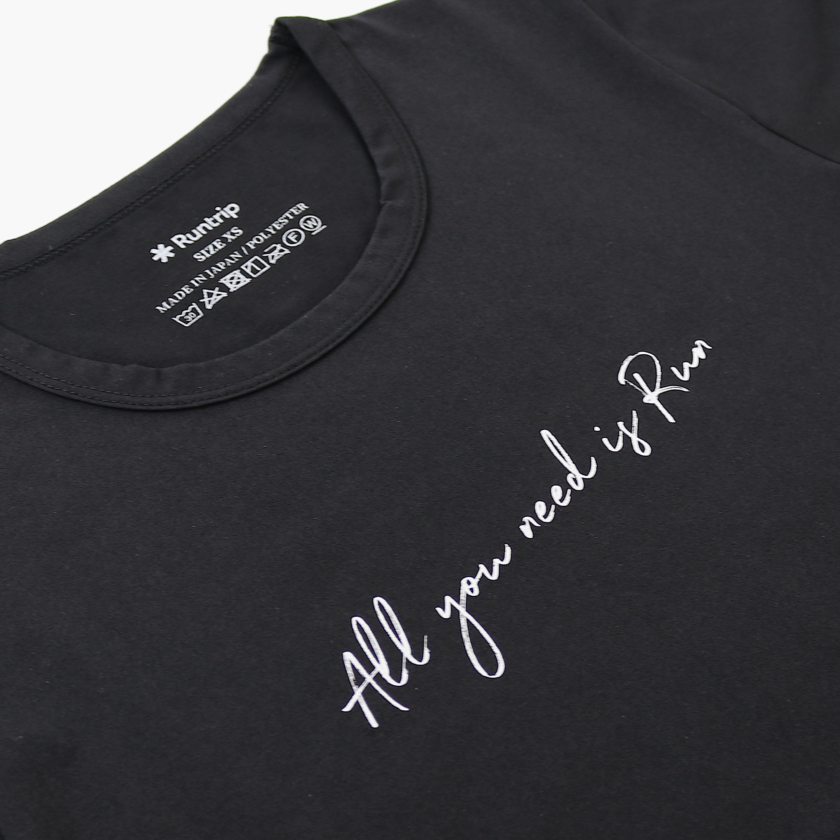 All you need is Run Long-sleeve Tee (Black)