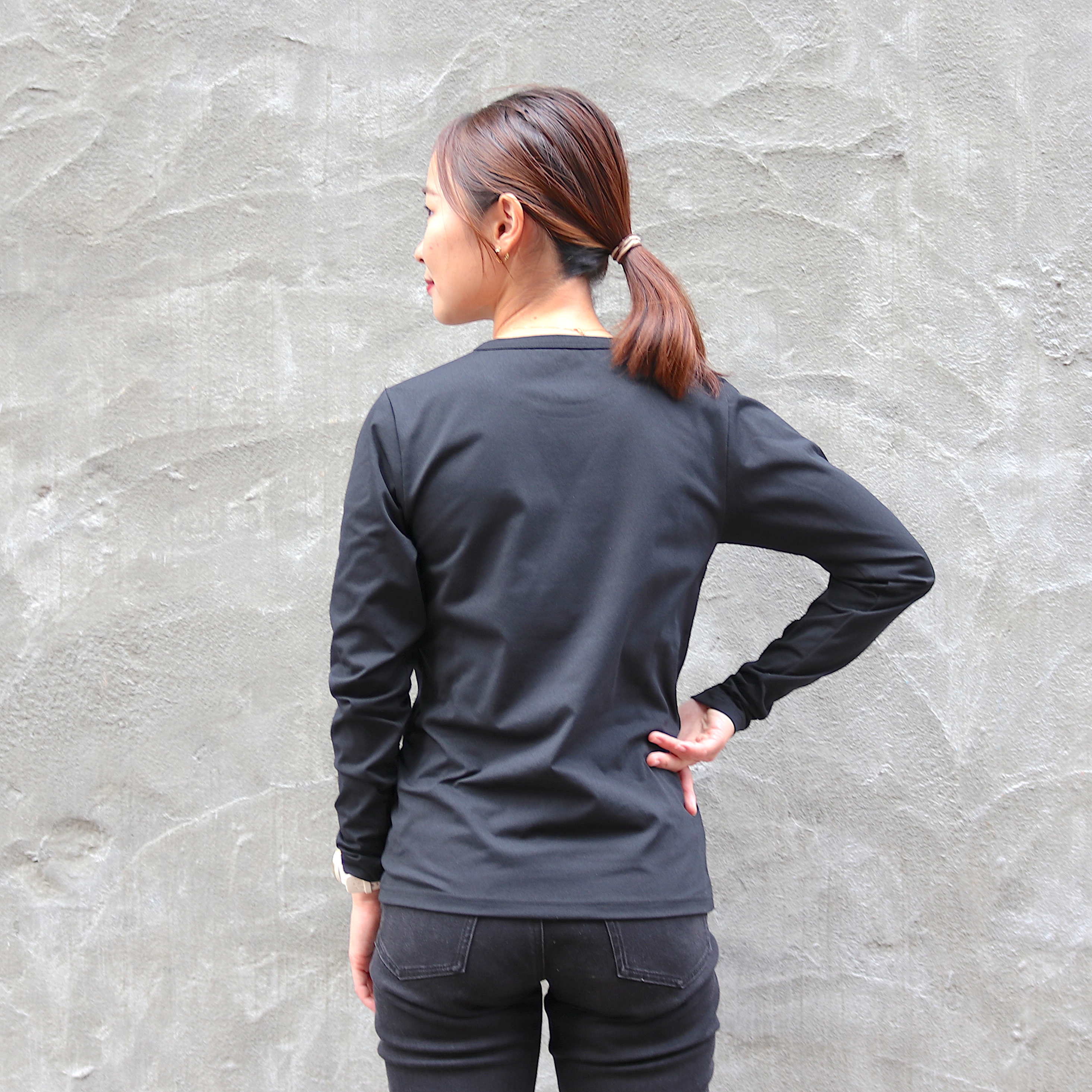 All you need is Run Long-sleeve Tee (Black)